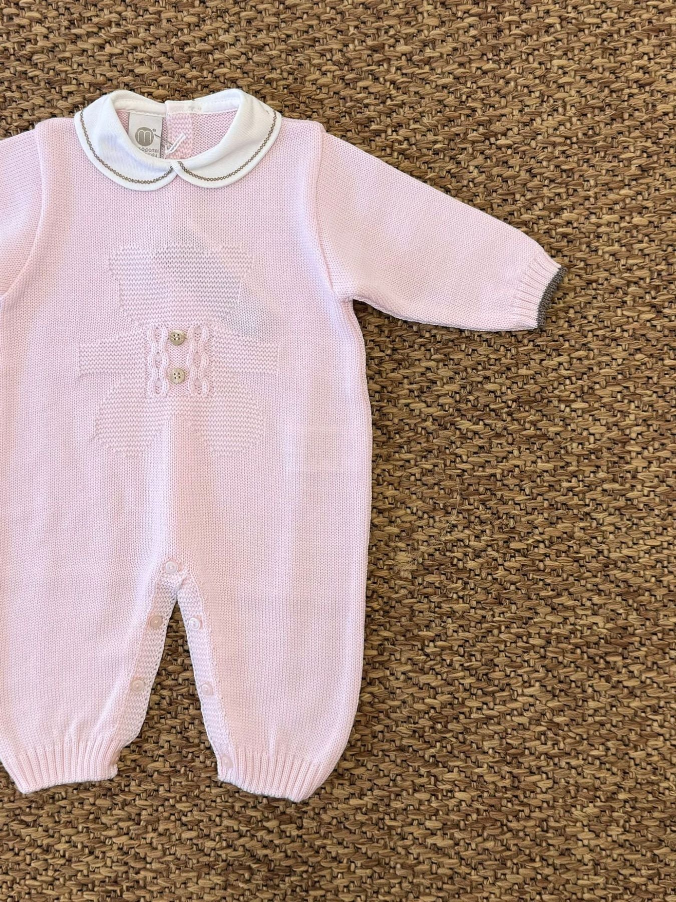 Tutina Dolce Teddy Neonata ROSA IB5210 - NANU' BABY
