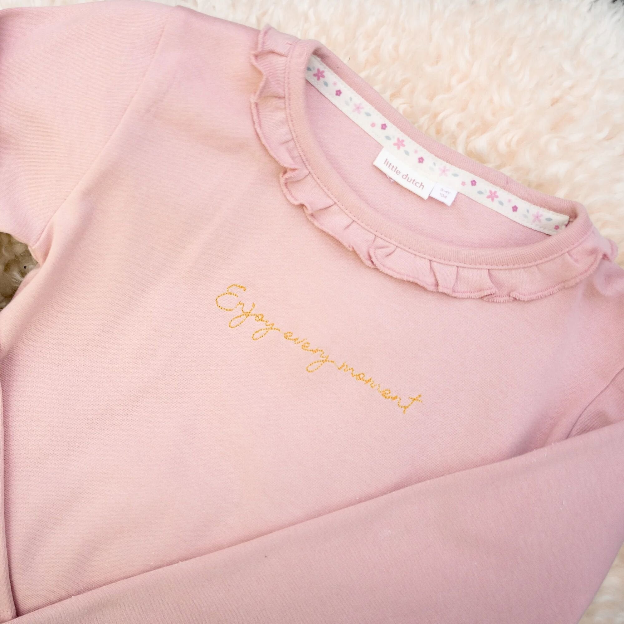 T-shirt manica lunga - Giardino delle fate Bimba Rosa CL25091001