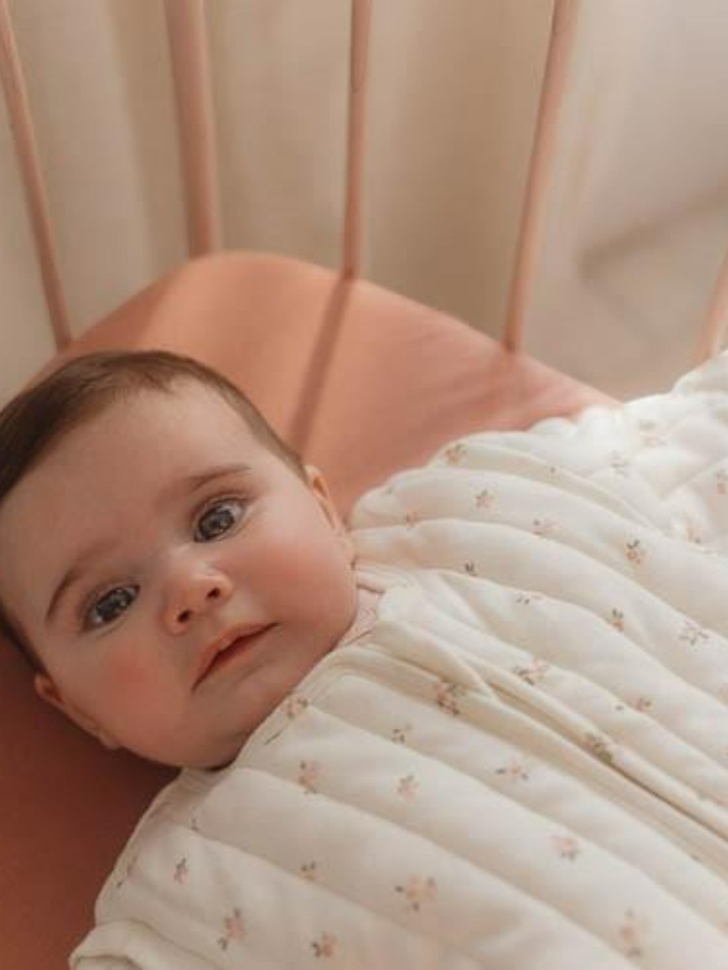 Lenzuolo con angoli per culla Neonata Rosa TE10754009 - NANU' BABY