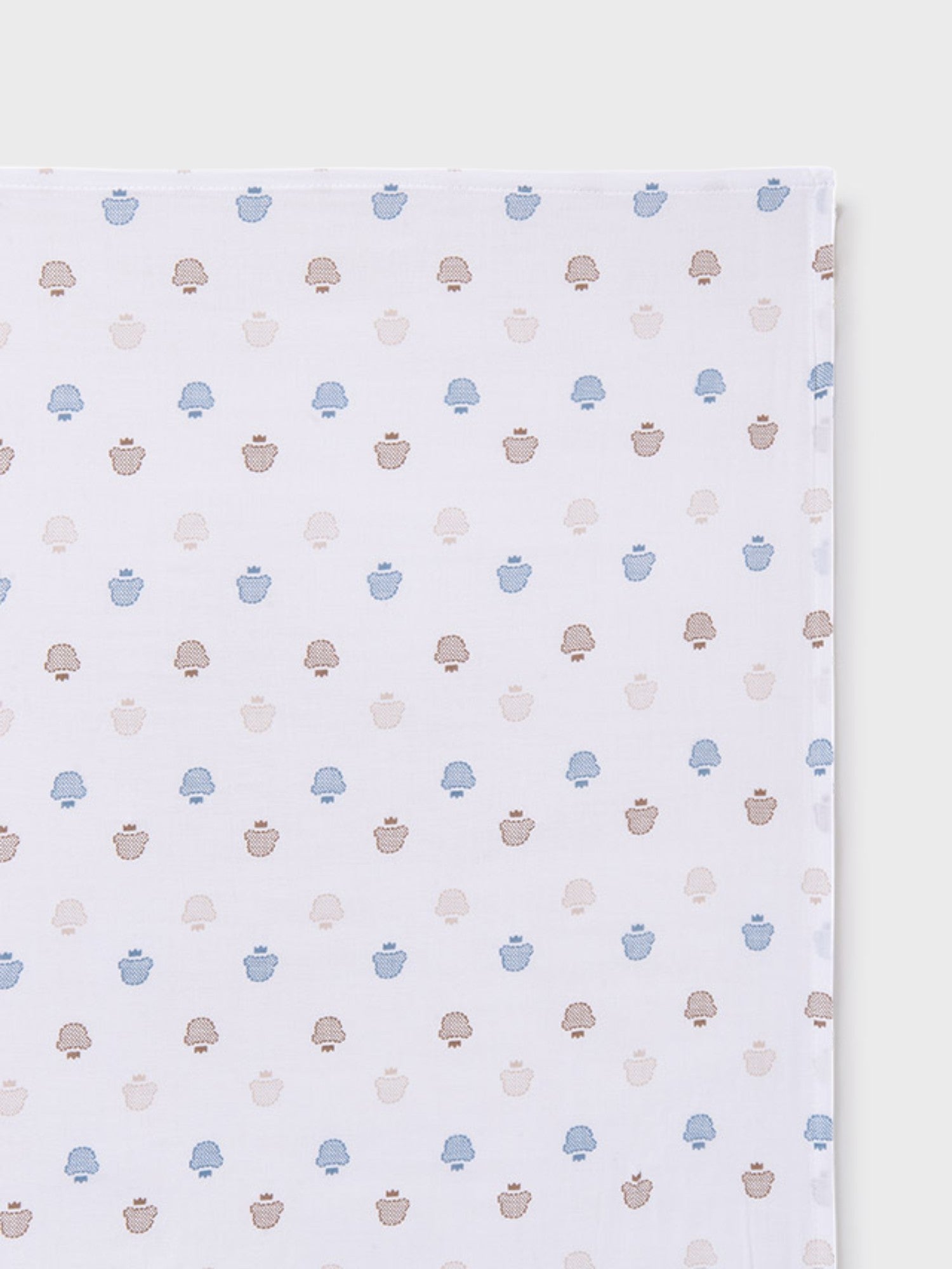 Garze bambu grande Neonato AZZURRO 9870 /A - NANU' BABY