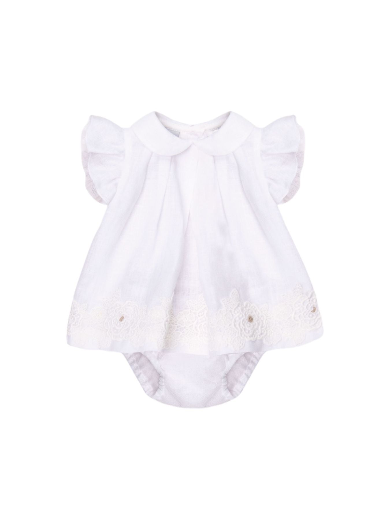Pagliaccetto Bimba BIANCO EP1217MU - NANU' BABY