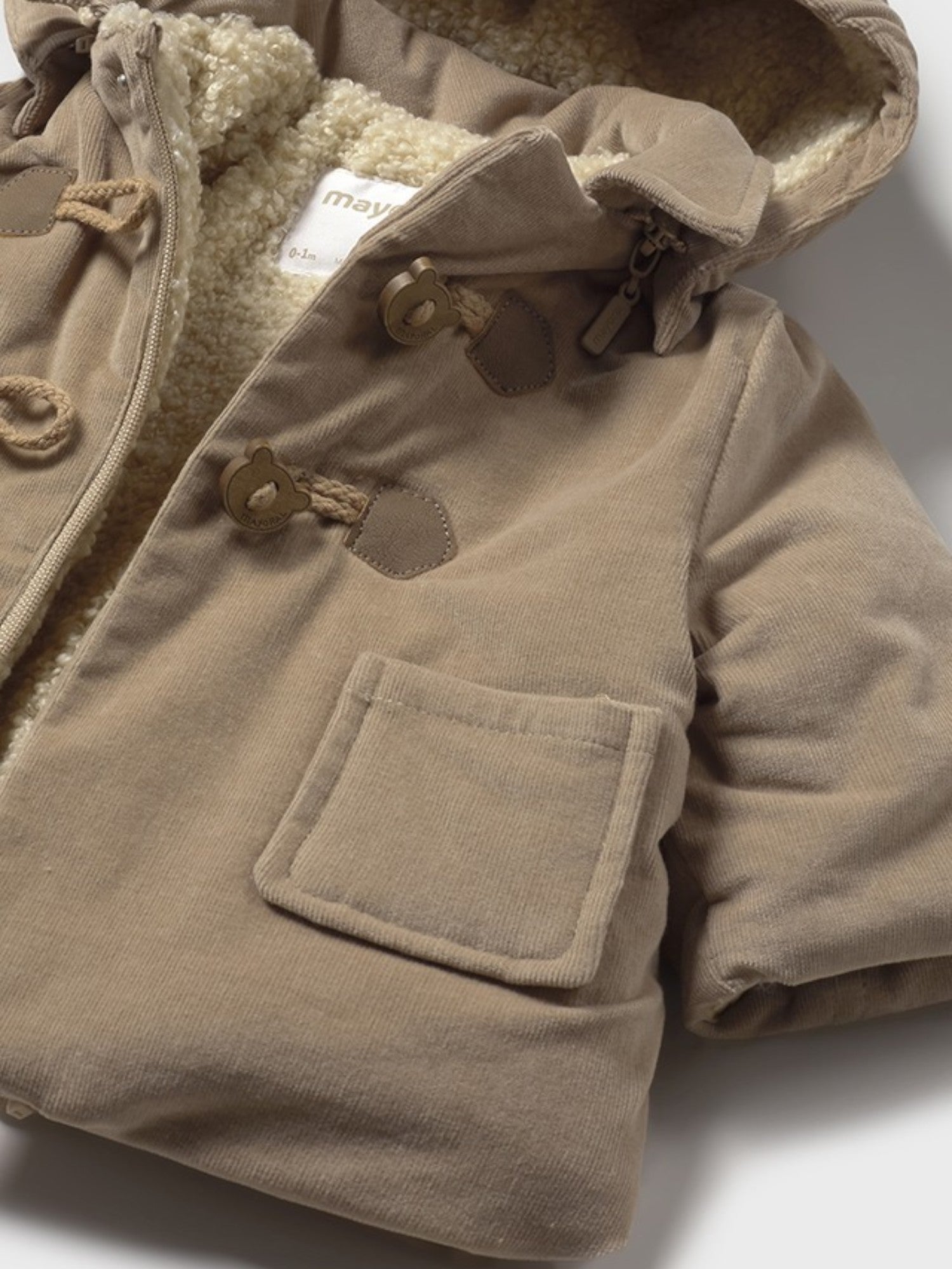 Trench Bimbo Marrone Elegante Mayoral 2411/62 - NANÙ BABY - NANU' BABY