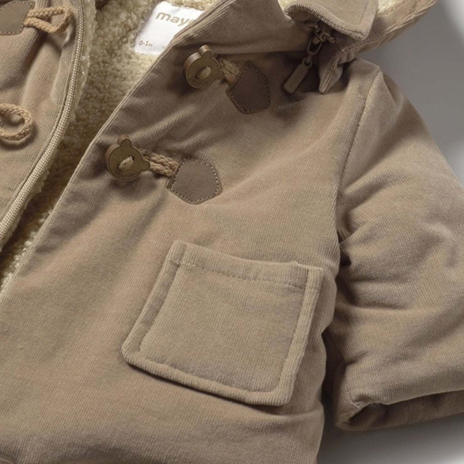 Trench Bimbo Marrone Elegante Mayoral 2411/62 - NANÙ BABY - NANU' BABY