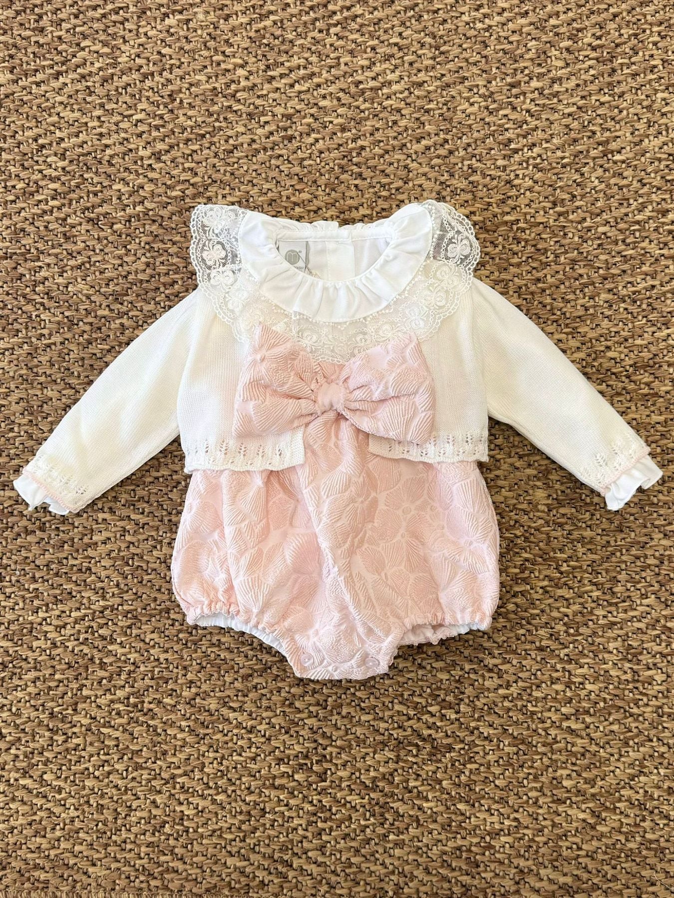 Completo Roselline Bimba ROSA PESCA IB1460BIS - NANU' BABY
