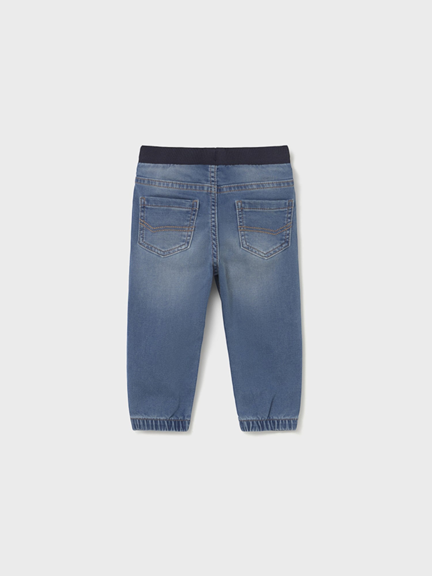 Pantalone soft denim jogger Bimbo Blu 2508/95 - NANU' BABY