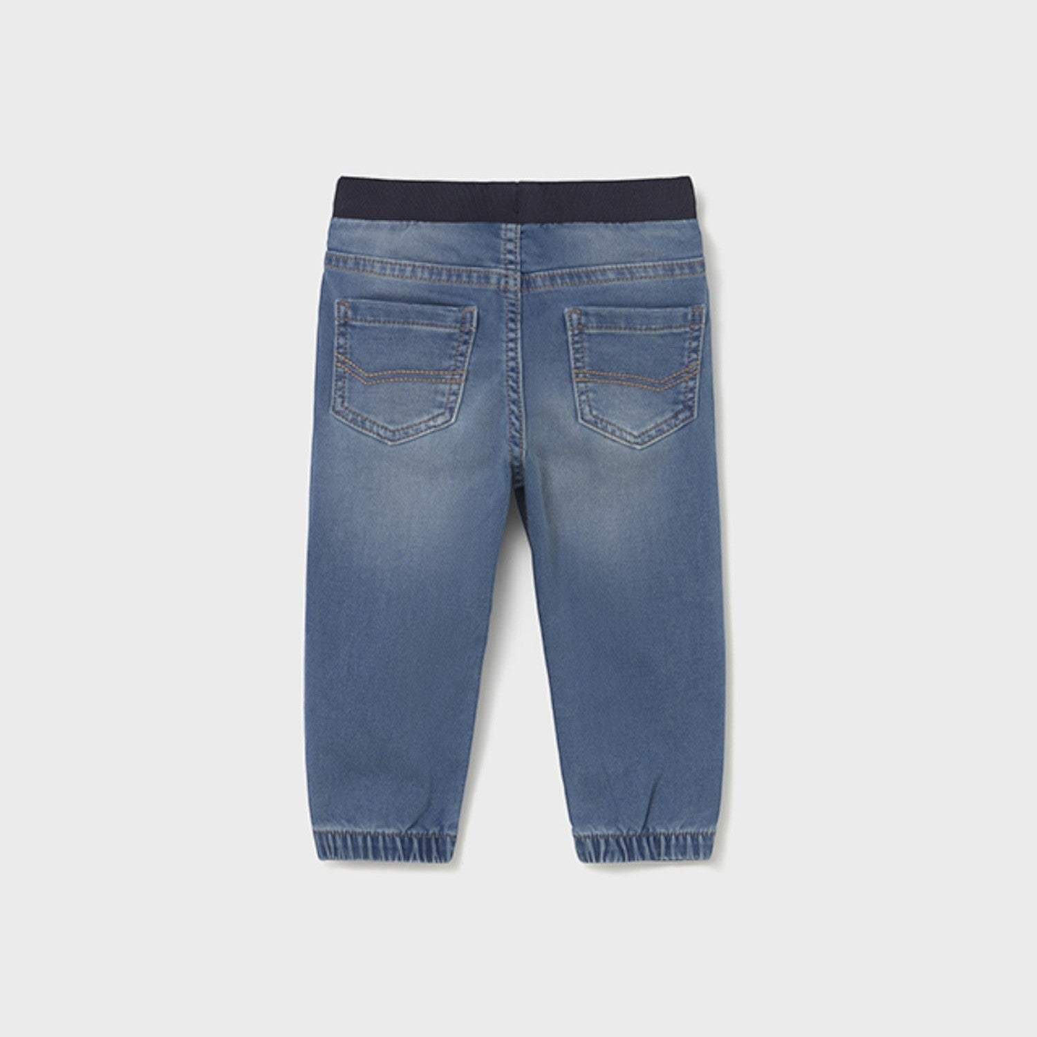 Pantalone soft denim jogger Bimbo Blu 2508/95 - NANU' BABY