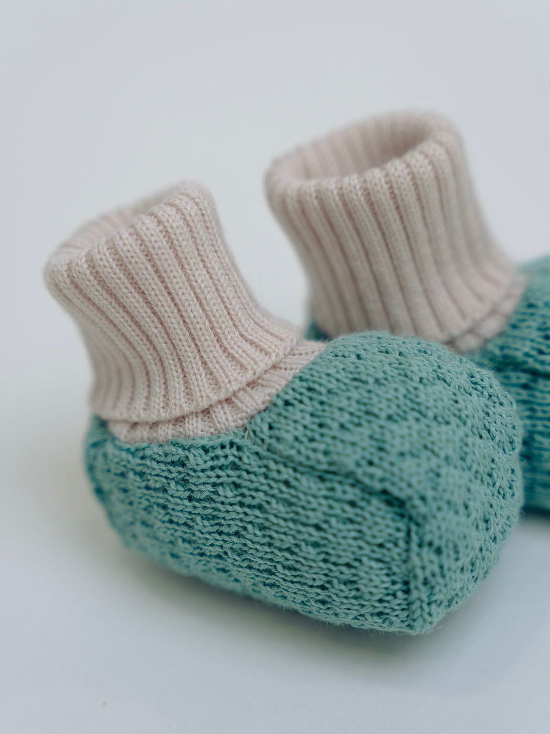 Babbucce Mongolfiera Neonato Verde IN57S/V - NANU' BABY