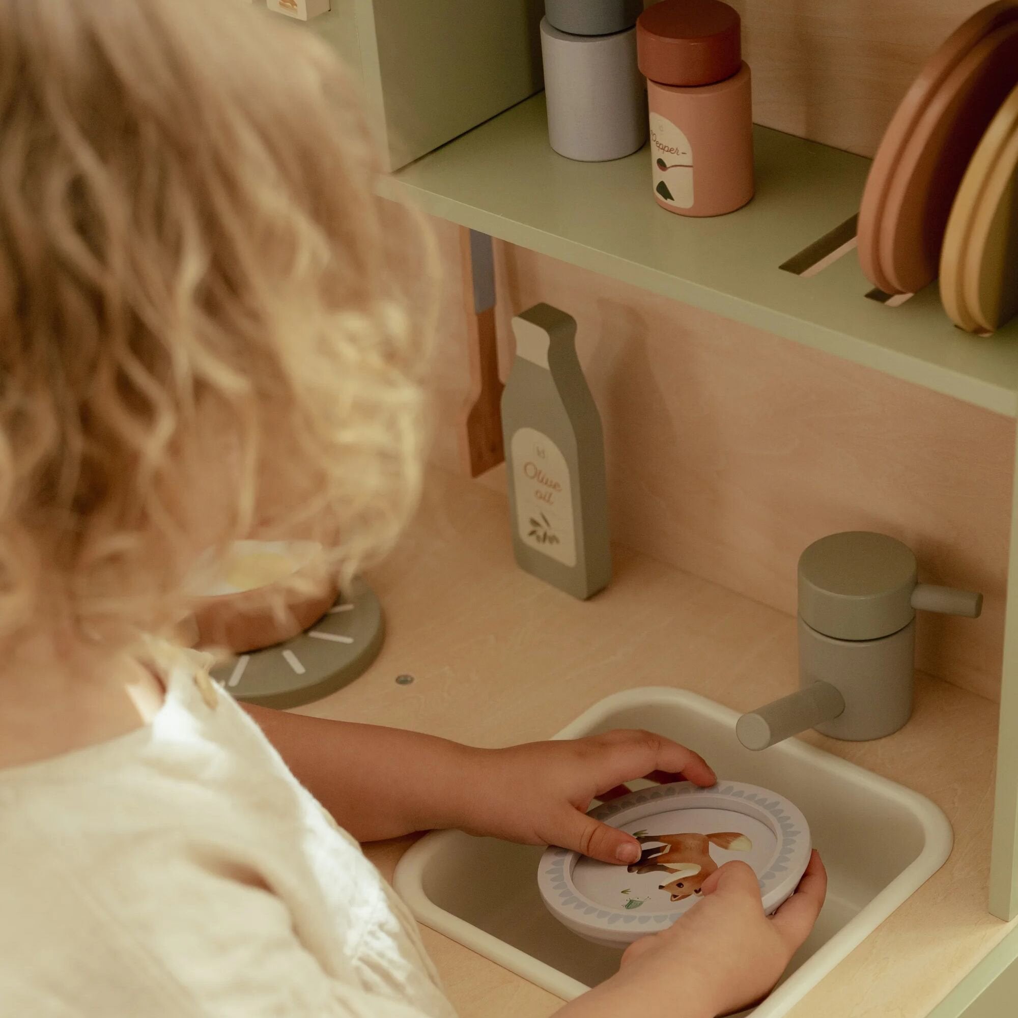 Cucina da gioco in legno Multicolore LD2500 - NANU' BABY