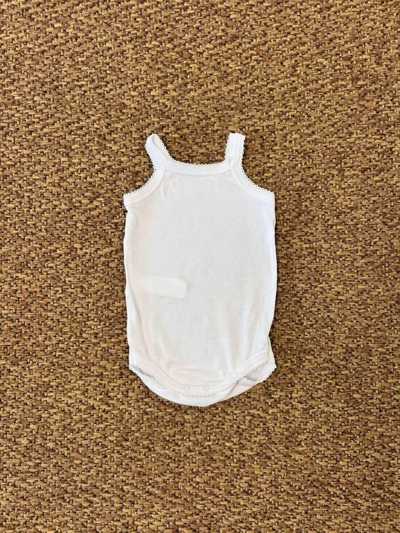 Body smanicato Neonata Bianco 01260 - NANU' BABY