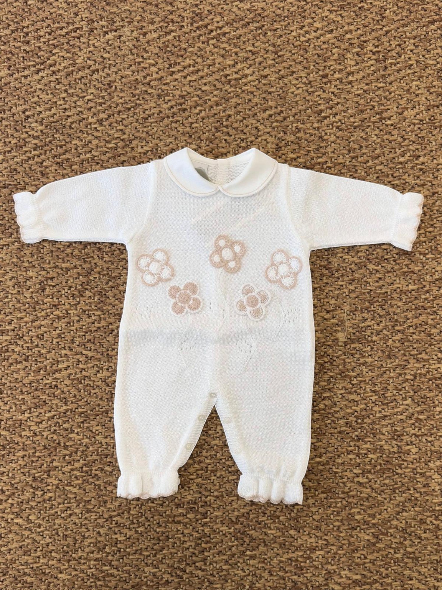 Tutina Neonata BIANCO EB2910 - NANU' BABY