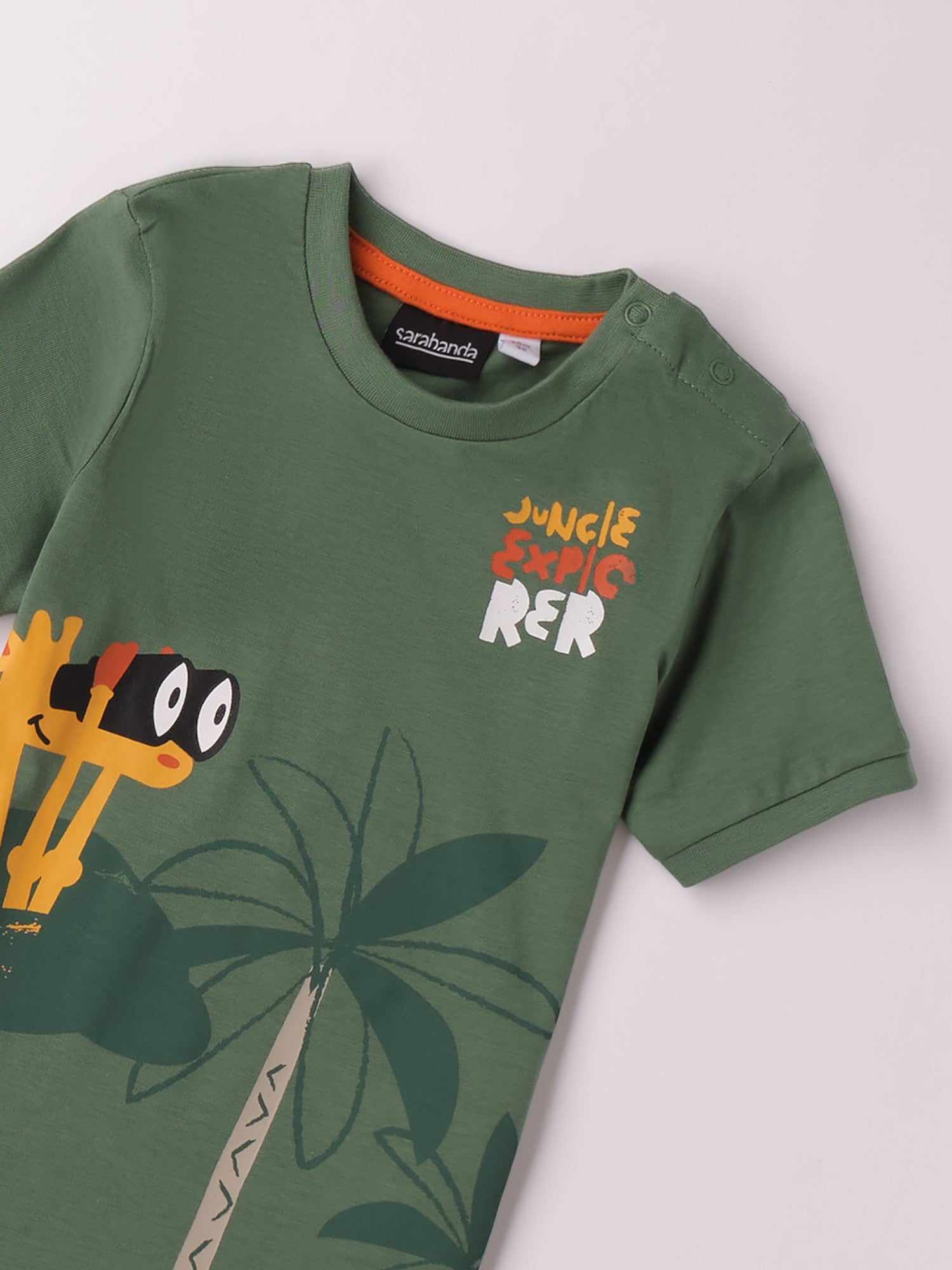 T-shirt Bimbo VERDE 0B111/4723 - NANU' BABY