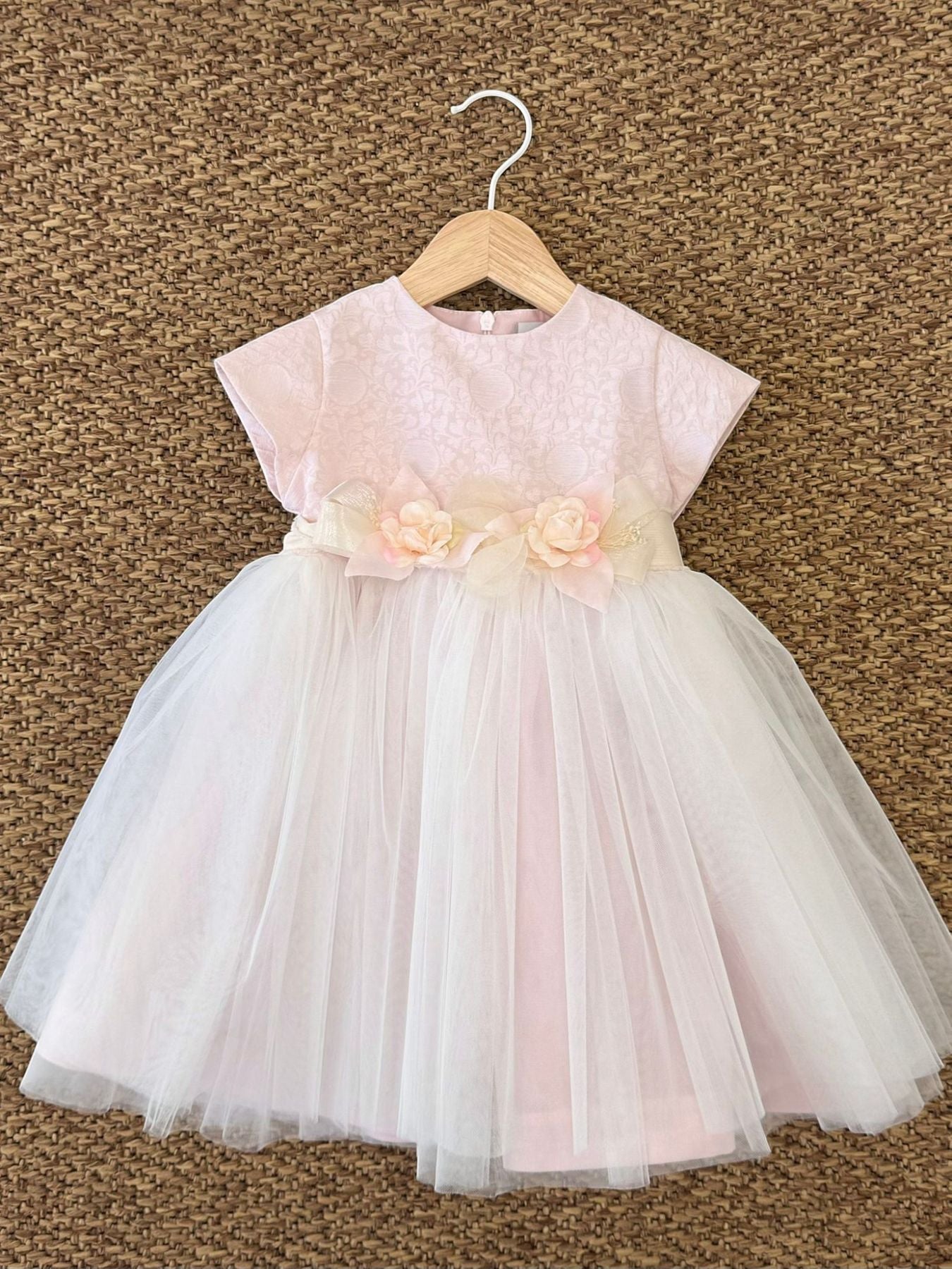 Abito Cerimonia Bimba ROSA EN810MC - NANU' BABY