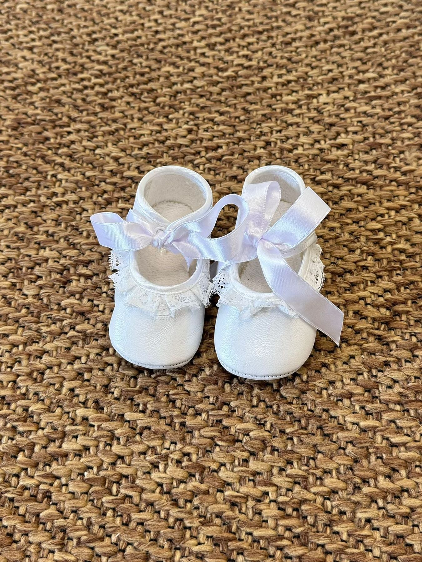 Ballerina Pizzo Bimba BEIGE 7025 - NANU' BABY