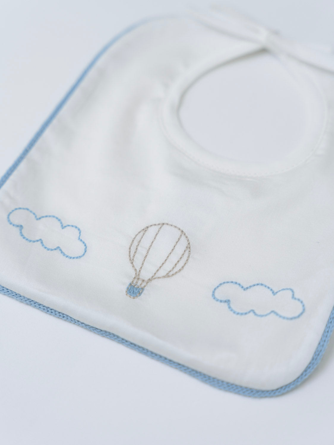 Bavetta Mongolfiera Neonato VANIGLIA IN57BAV/C - NANU' BABY