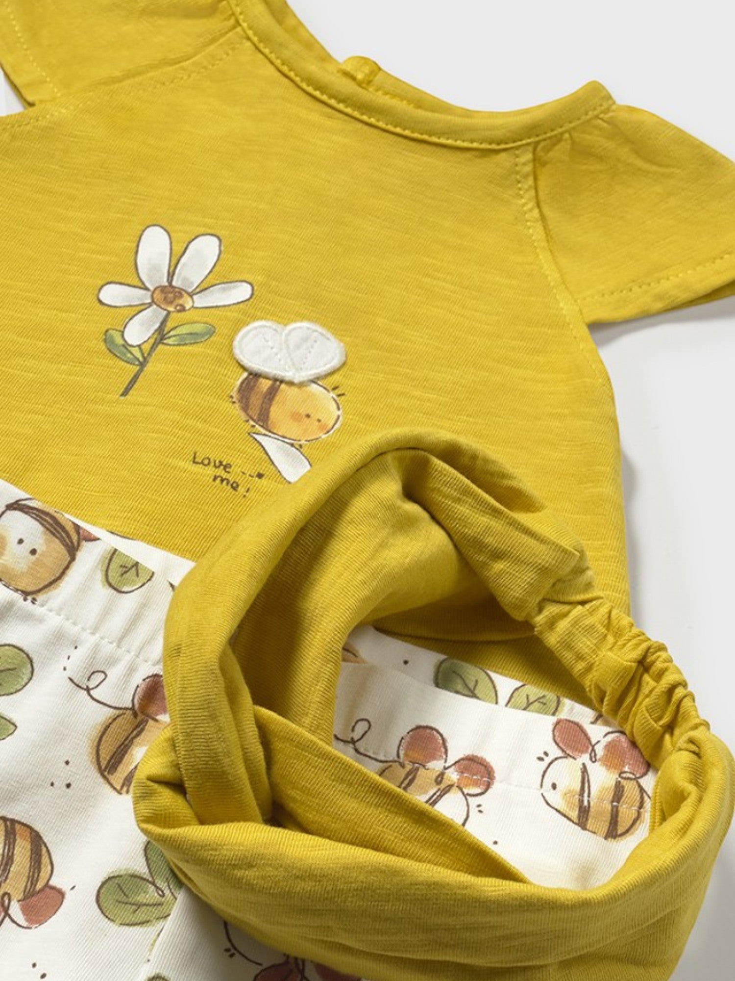 Completo leggings capri e cerchietto Bimba VERDE 1763 /V - NANU' BABY
