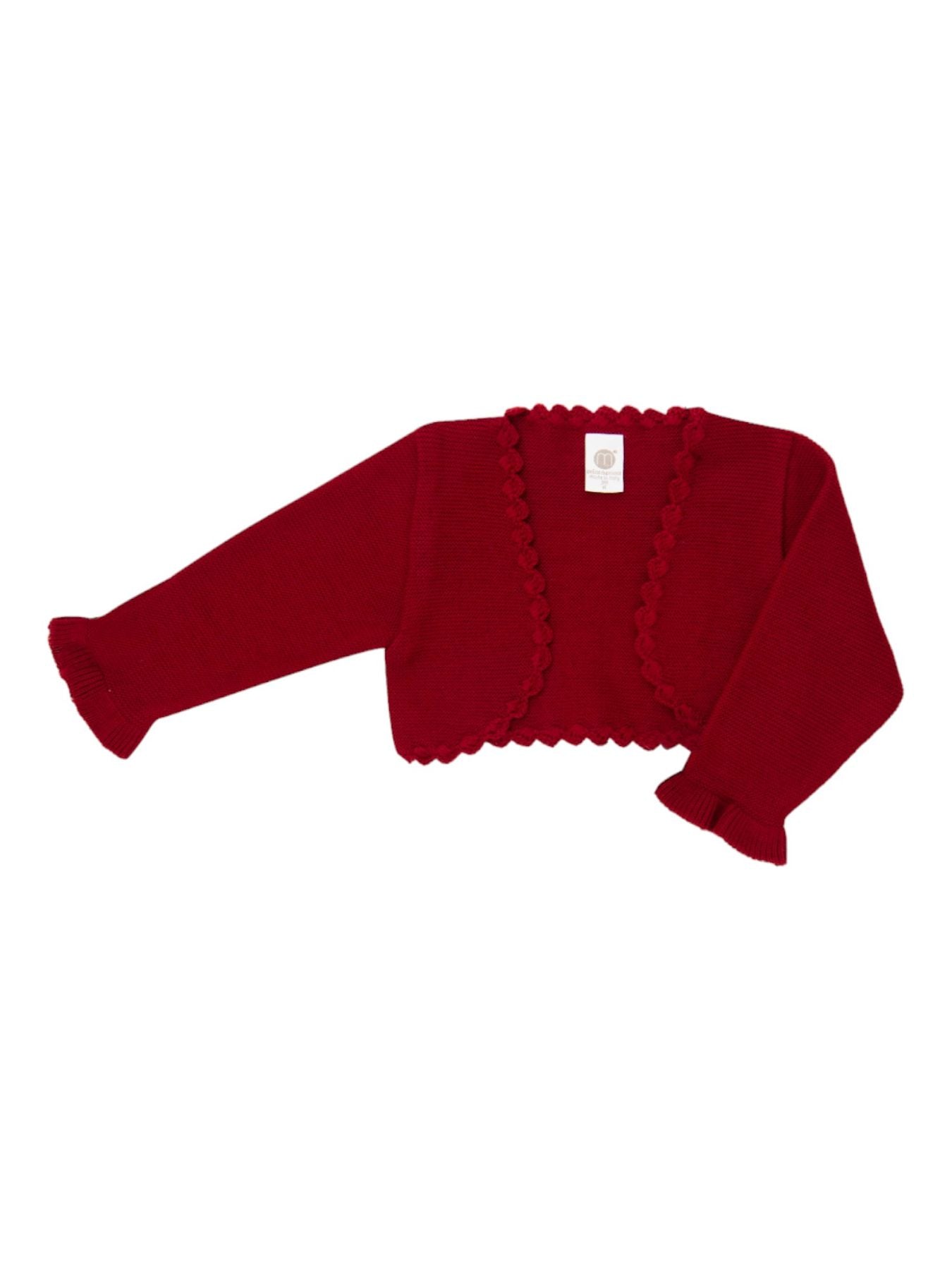 Giacca Bimba ROSSO IK31245 - NANU' BABY