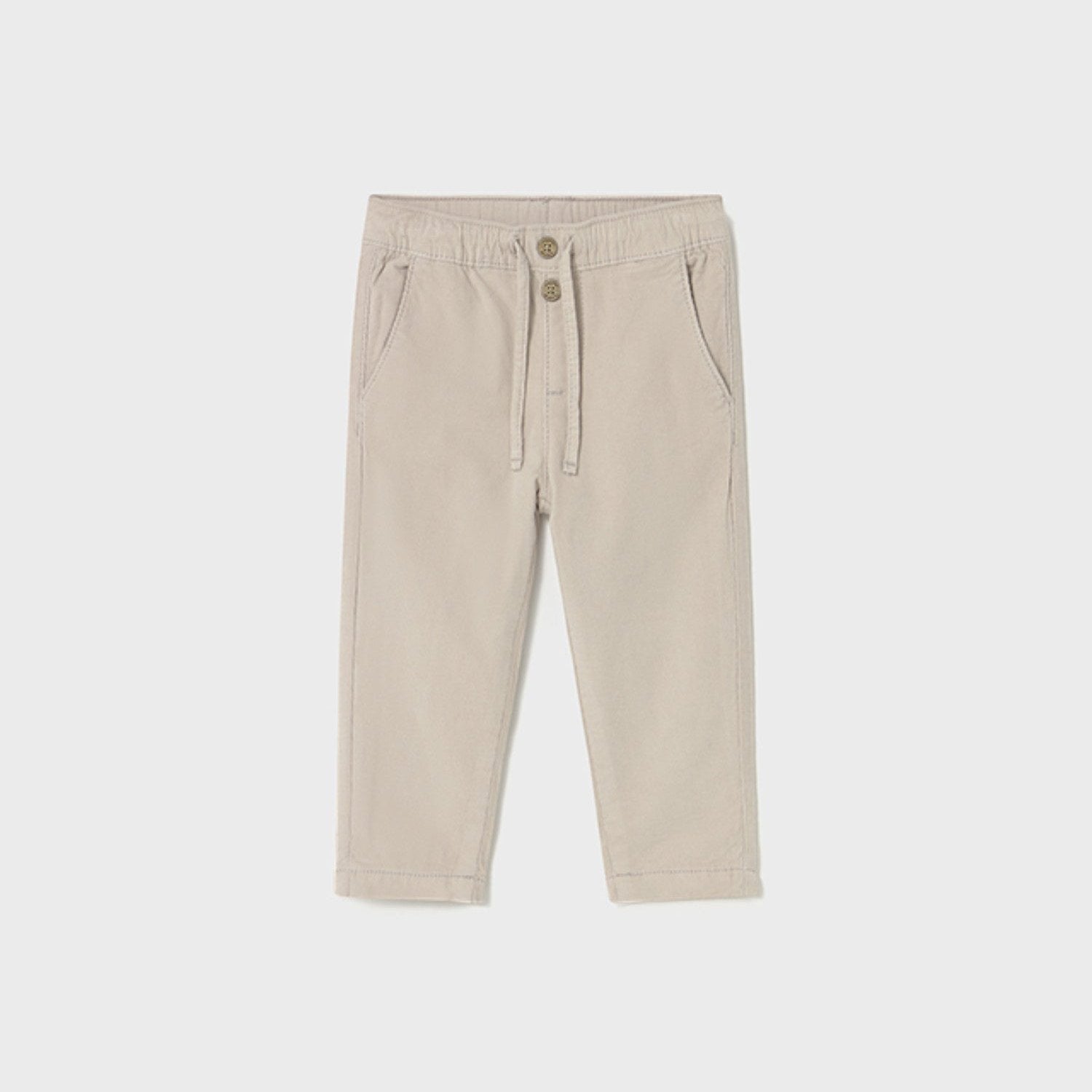 Pant.micropanno traforato Bimbo Avorio 2507/90 - NANU' BABY