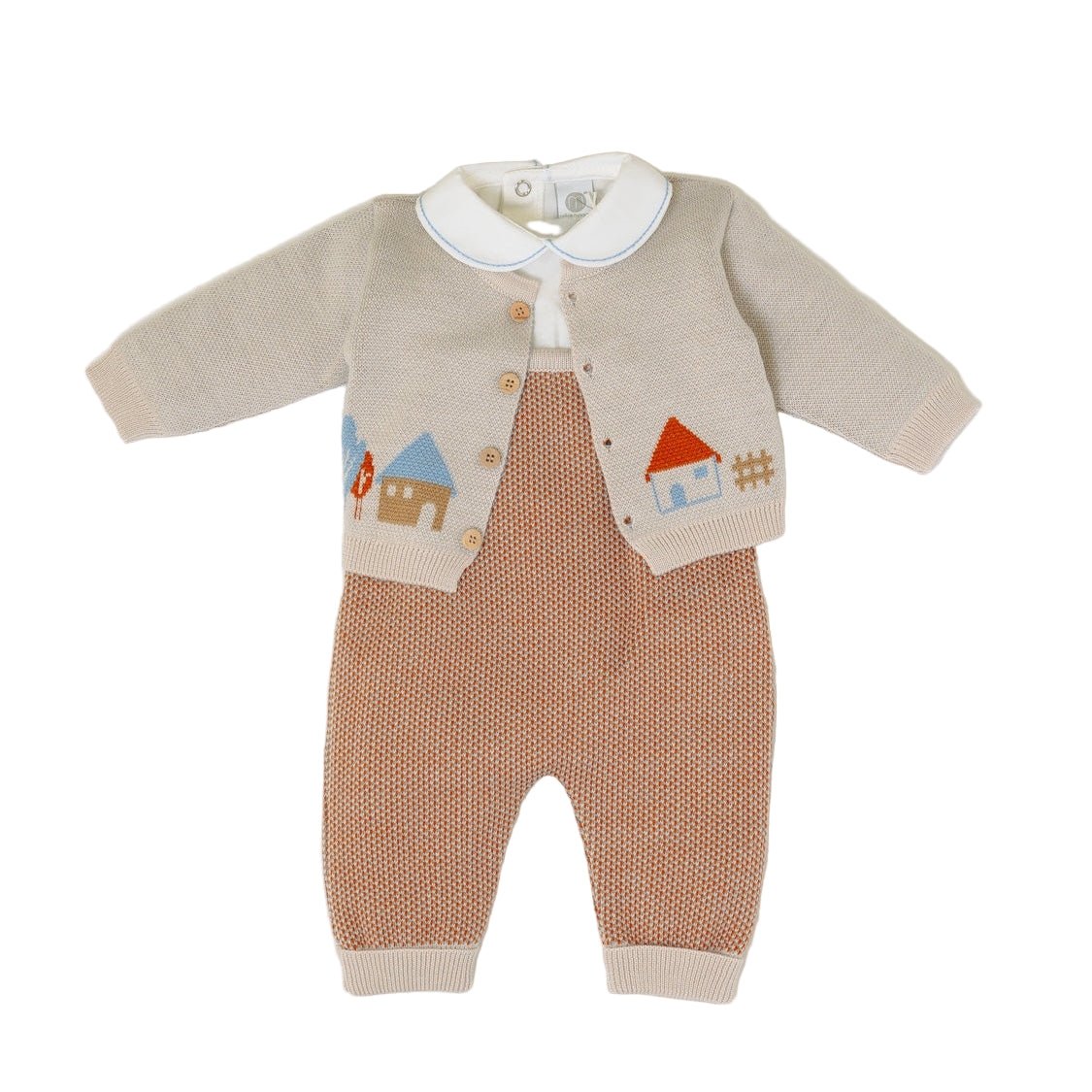 Completo Neonato TORTORA IN5131/C - NANU' BABY