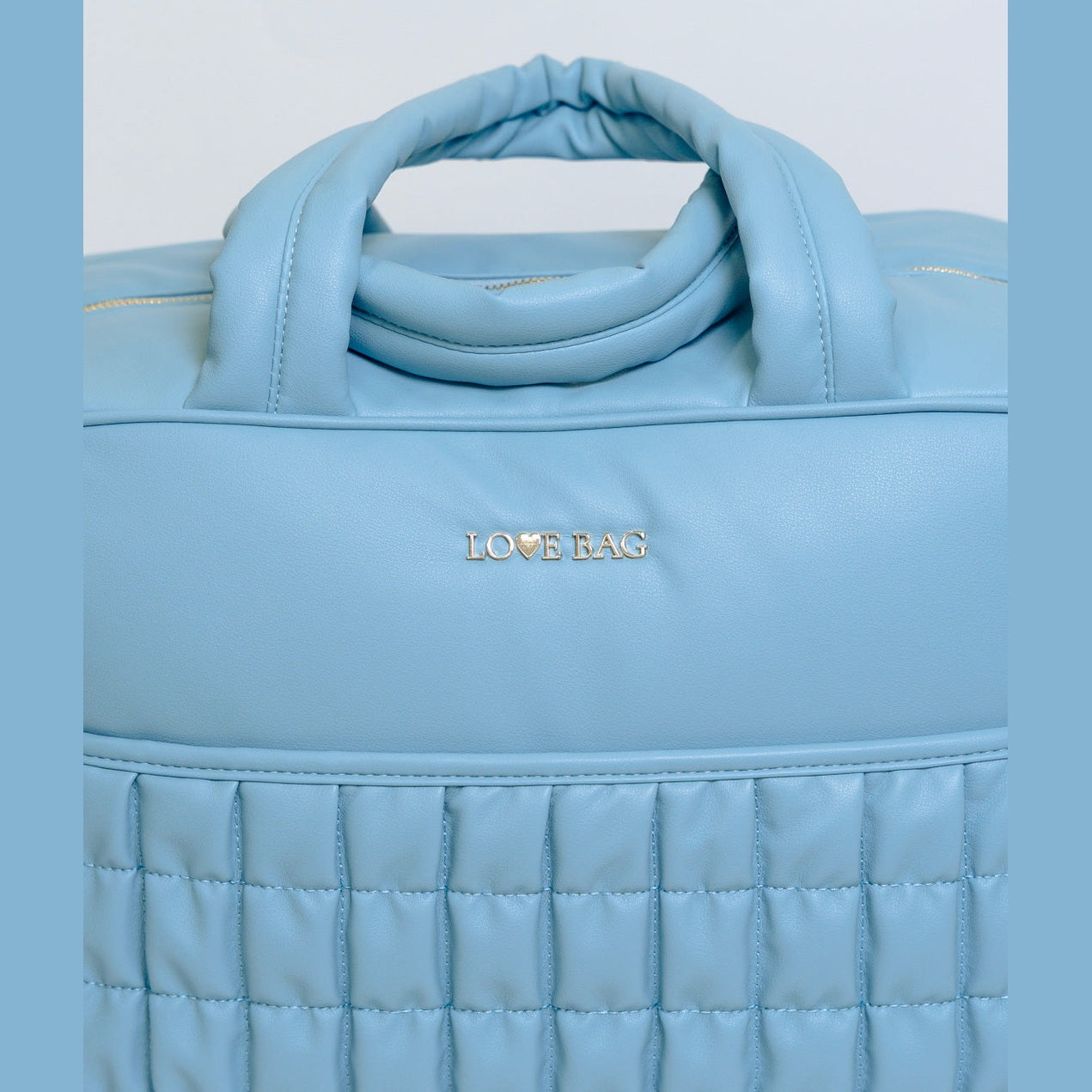 BORSA 48 ORE L ECO PELLE CIELO - NANU' BABY