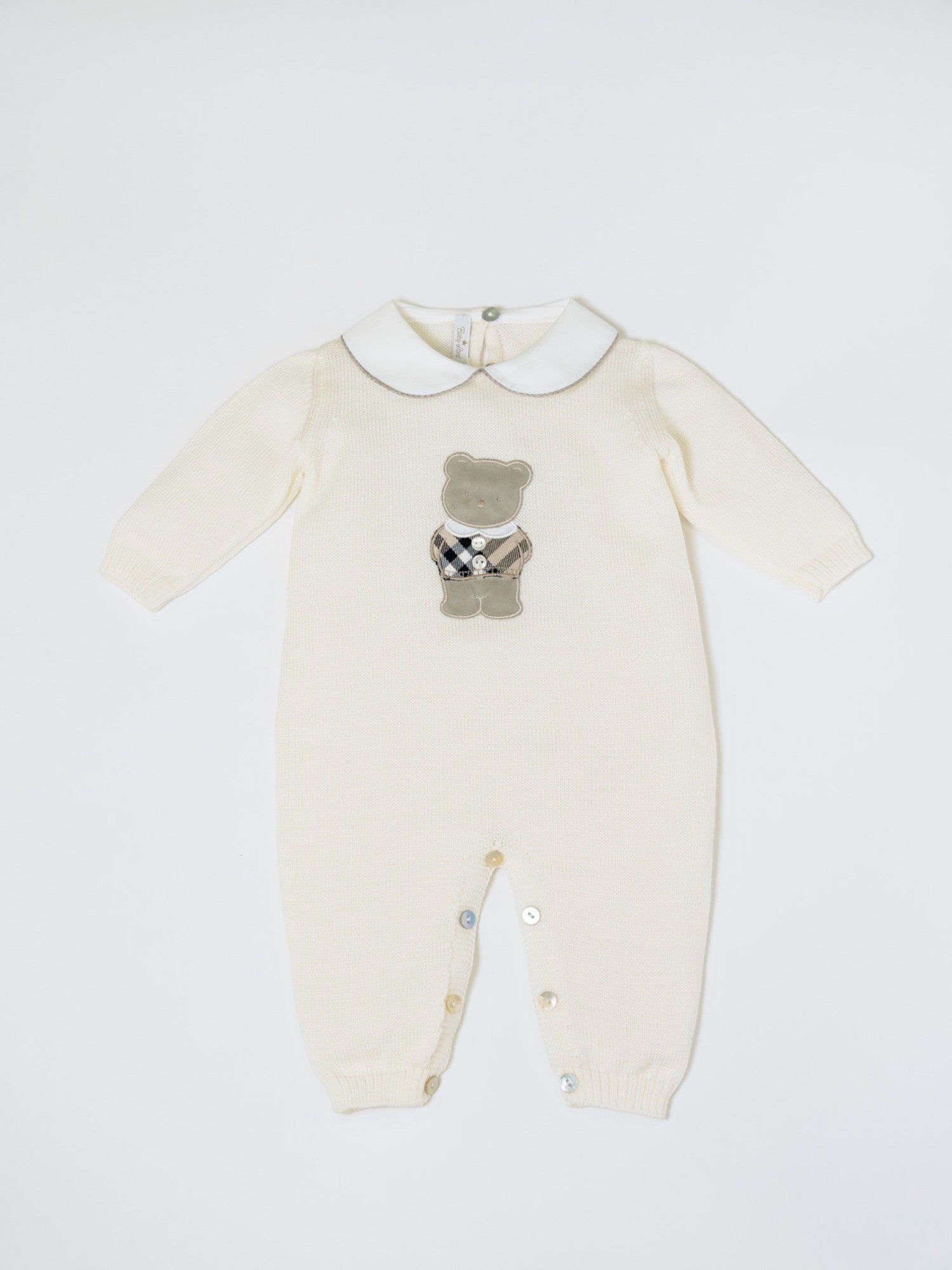 Tutina Teddy Bear Neonato PANNA TEDDY BEAR/321 - NANU' BABY
