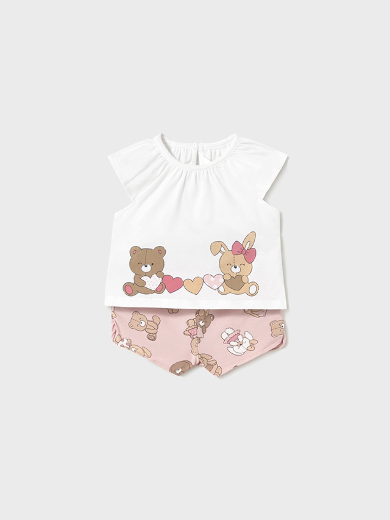 Completo punto 4 pezzi Bimba ROSA 1671 /R - NANU' BABY