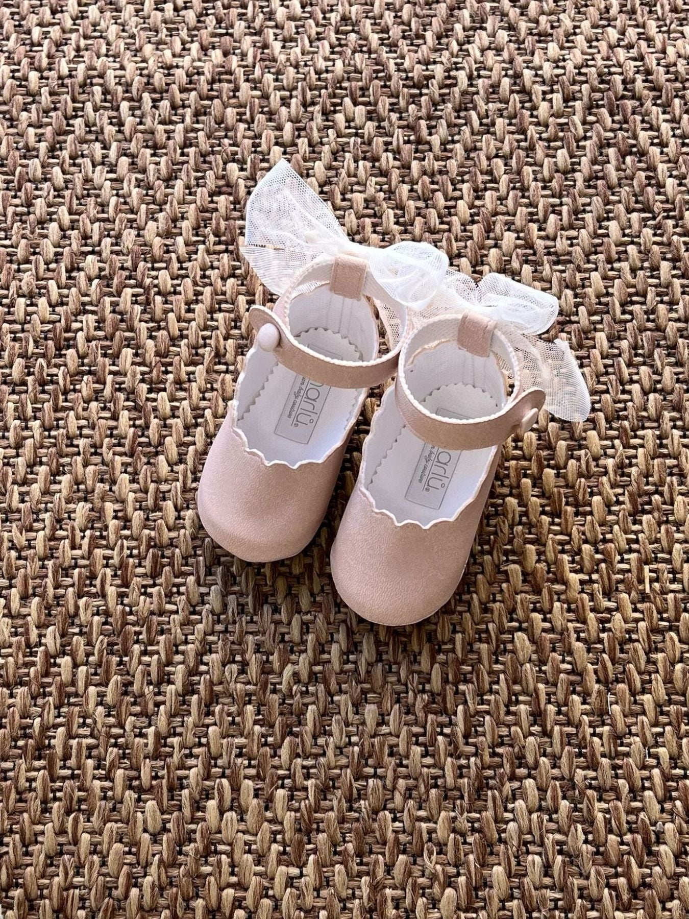 Ballerine in pelle con braccialetto Bimba ROSA CIPRIA EN800SC - NANU' BABY