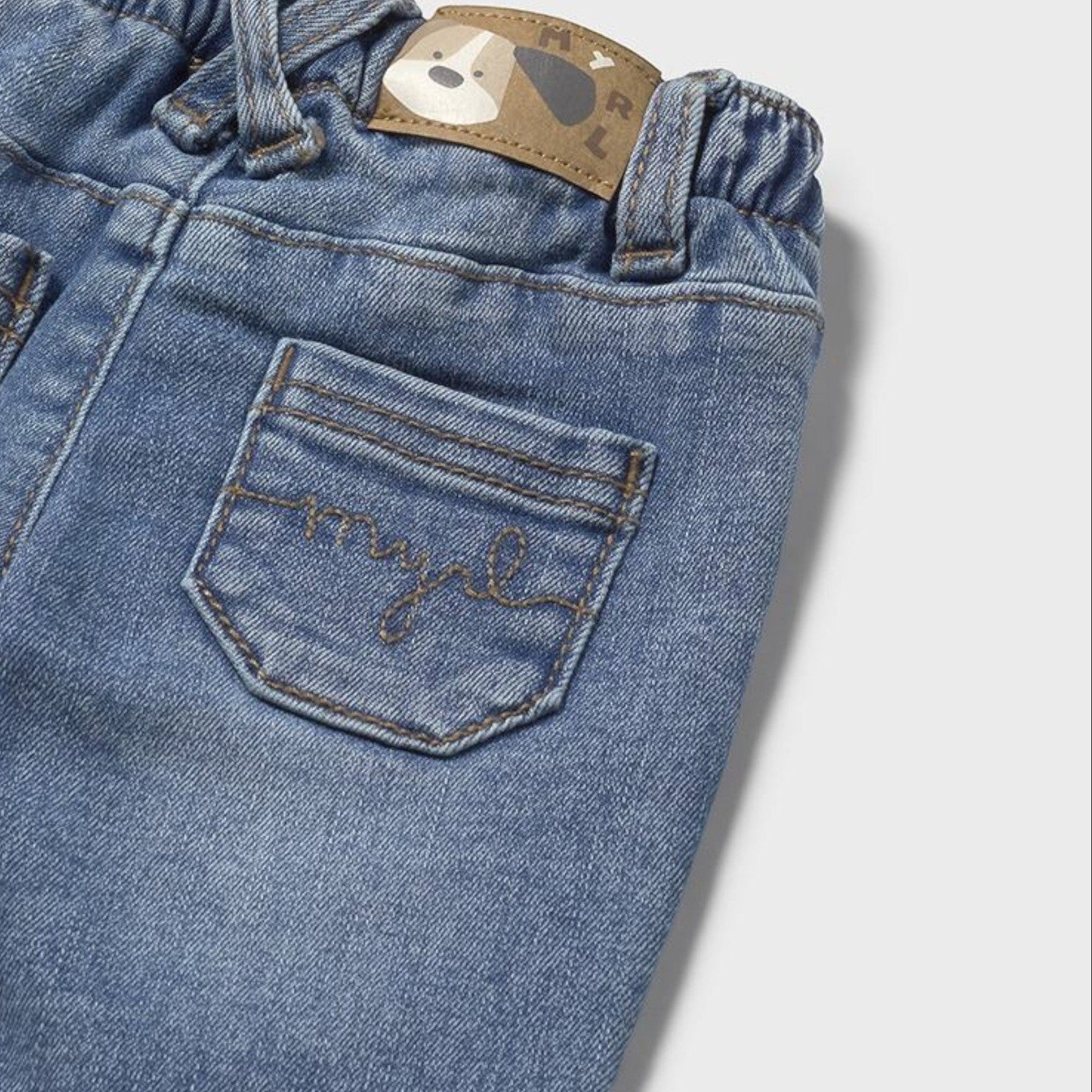 Pantaloni Bimbo Jeans Lunghi Mayoral 593/5 - NANÙ BABY - NANU' BABY