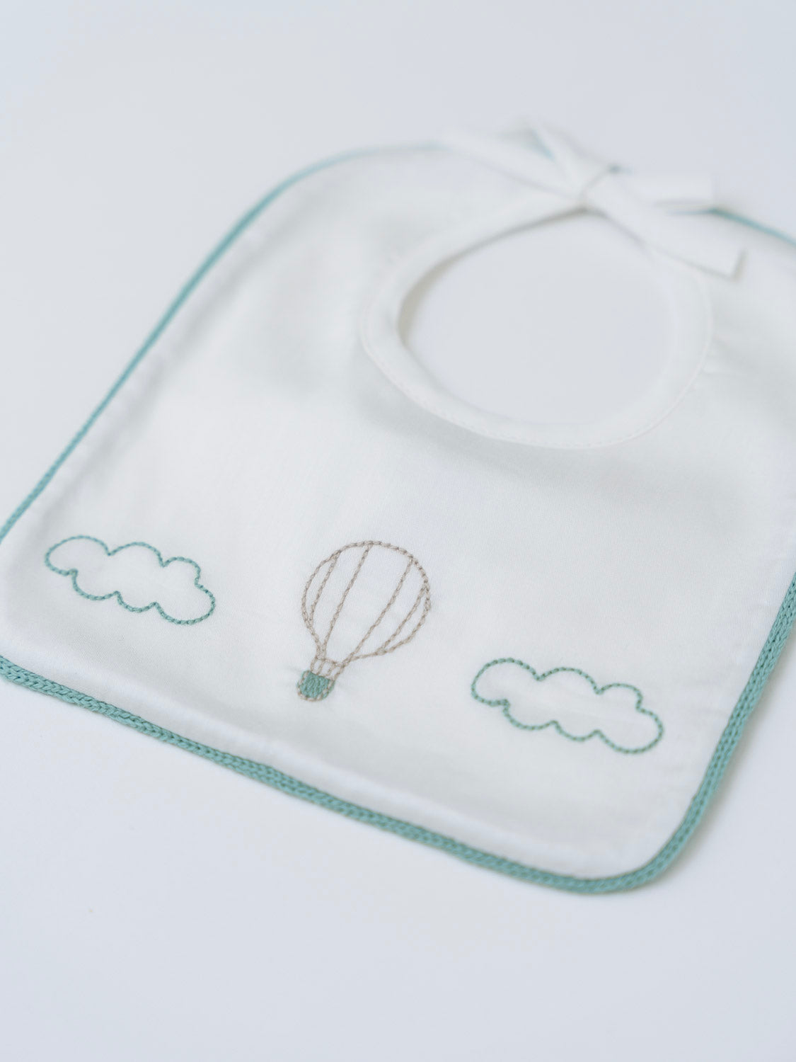 Bavetta Mongolfiera Neonato VANIGLIA IN57BAV/V - NANU' BABY