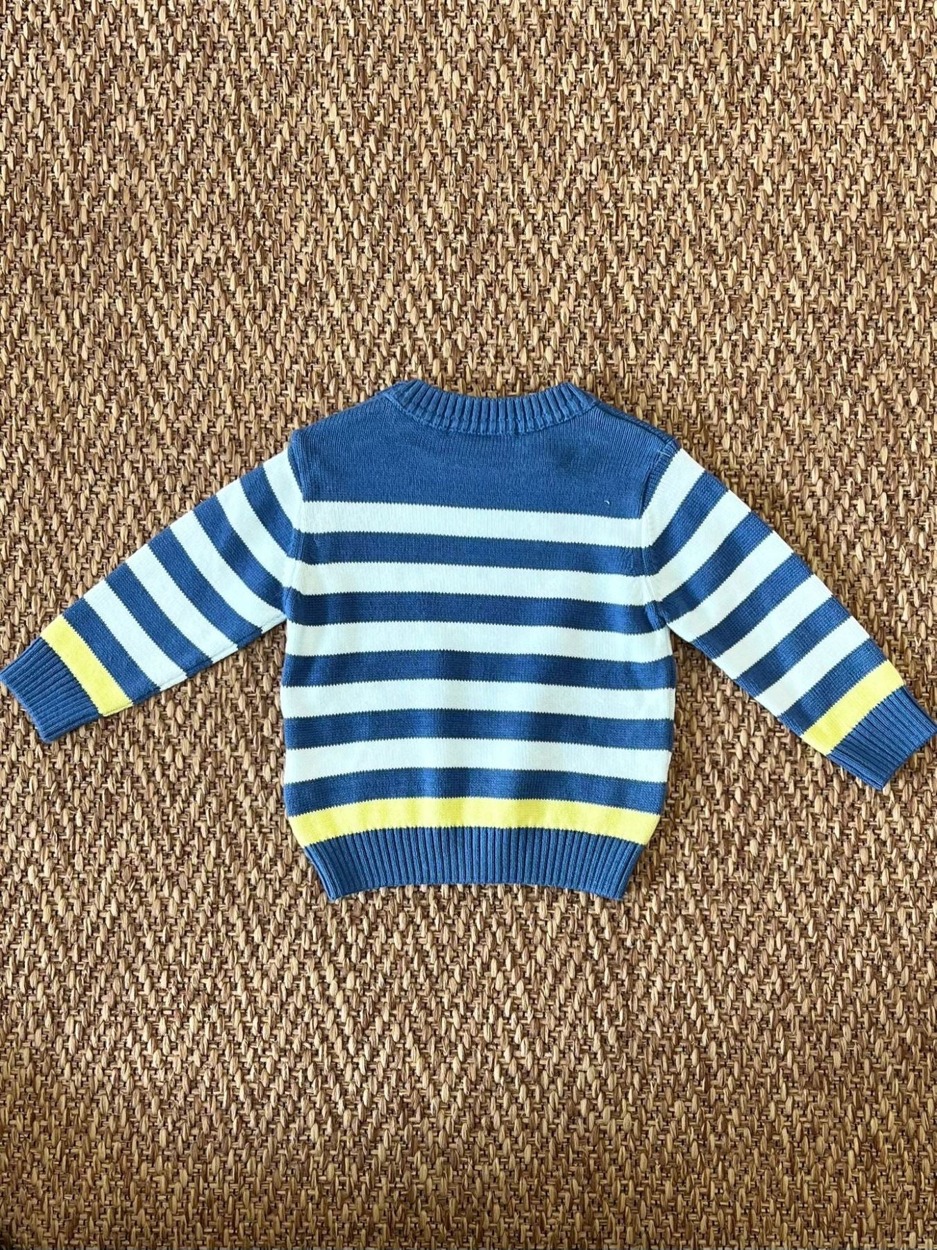 Maglioncino Bimbo AZZURRO DK537/PV24 - NANU' BABY