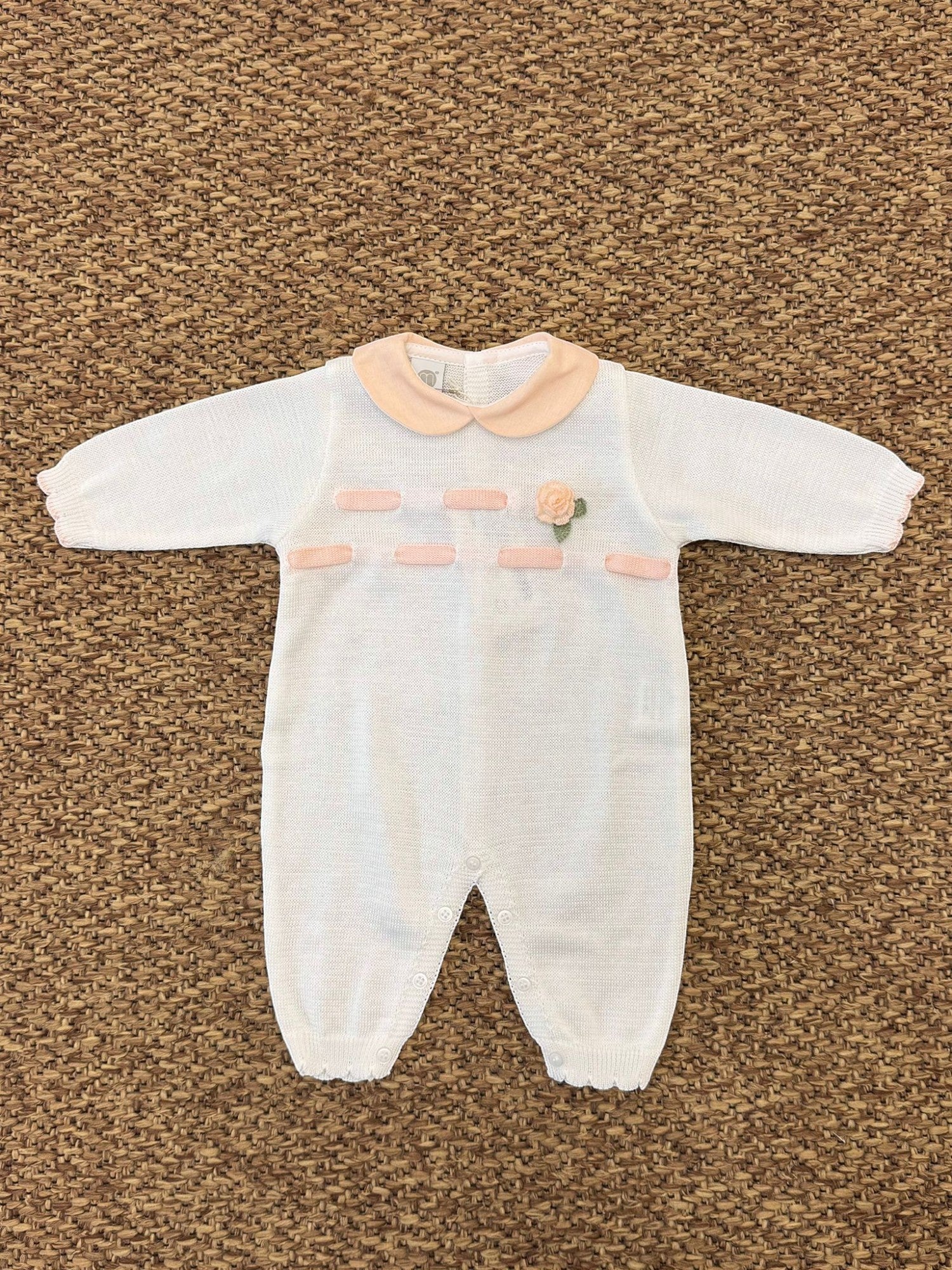 Tutina Neonata VANIGLIA EB1210 - NANU' BABY