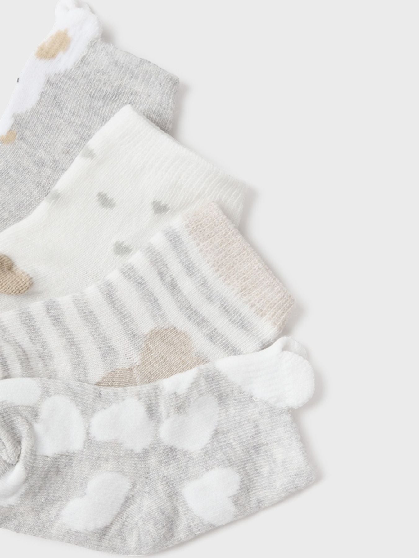 Set 4 calze BEIGE 9711/L - NANU' BABY
