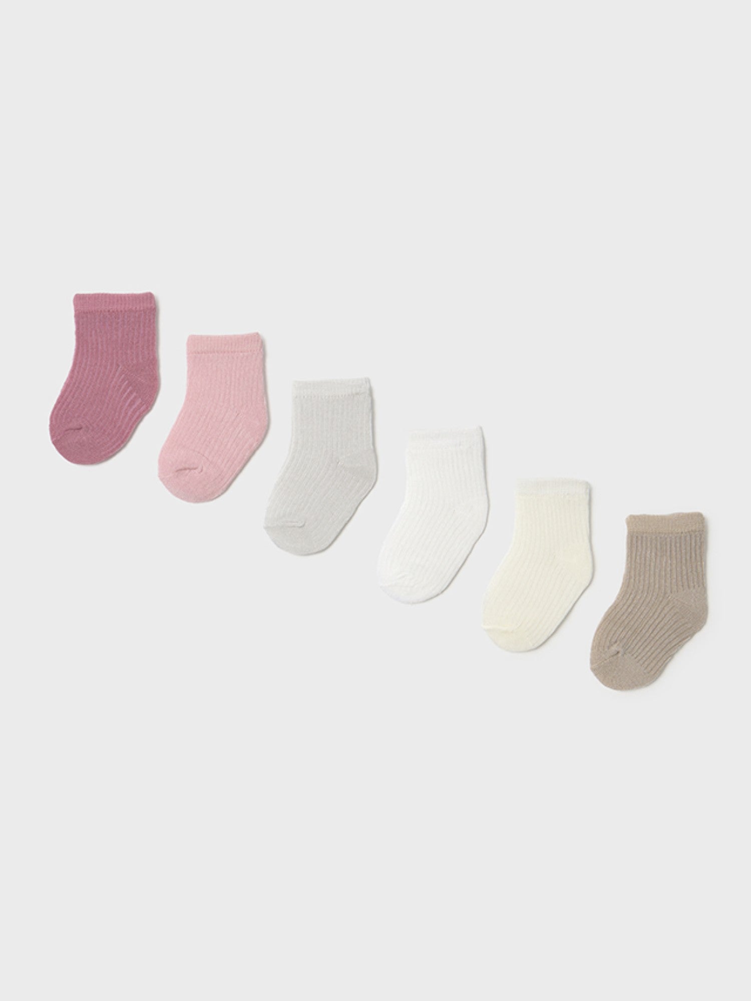Set 6 calzini ROSA 9860 /R - NANU' BABY