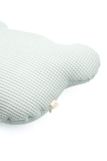 Cuscino in cotone a forma di cuore VERDE NEST NT67/V - NANU' BABY