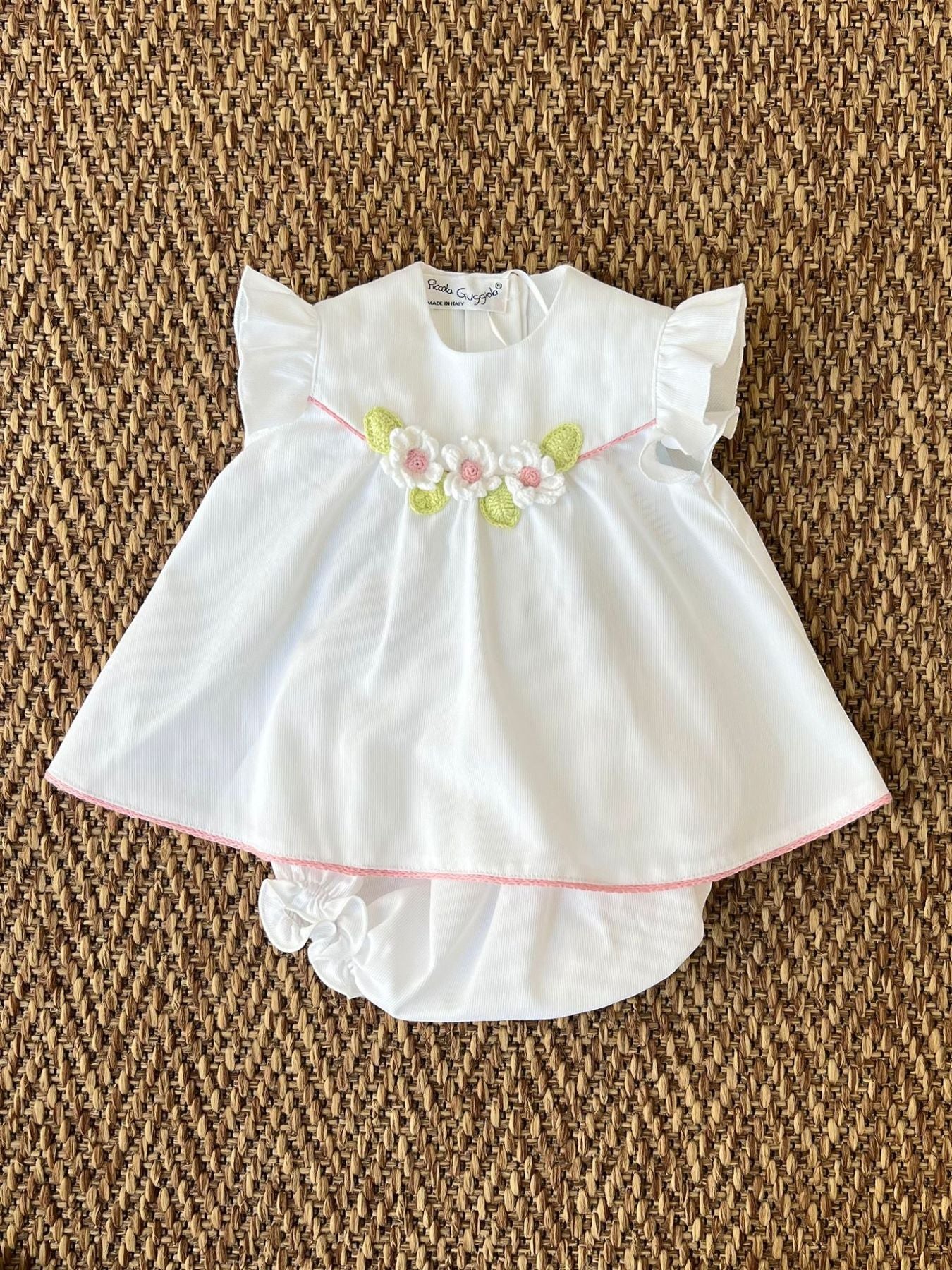 Completo nascita 2 pezzi Bimba ROSA ZULEYA/CC - NANU' BABY