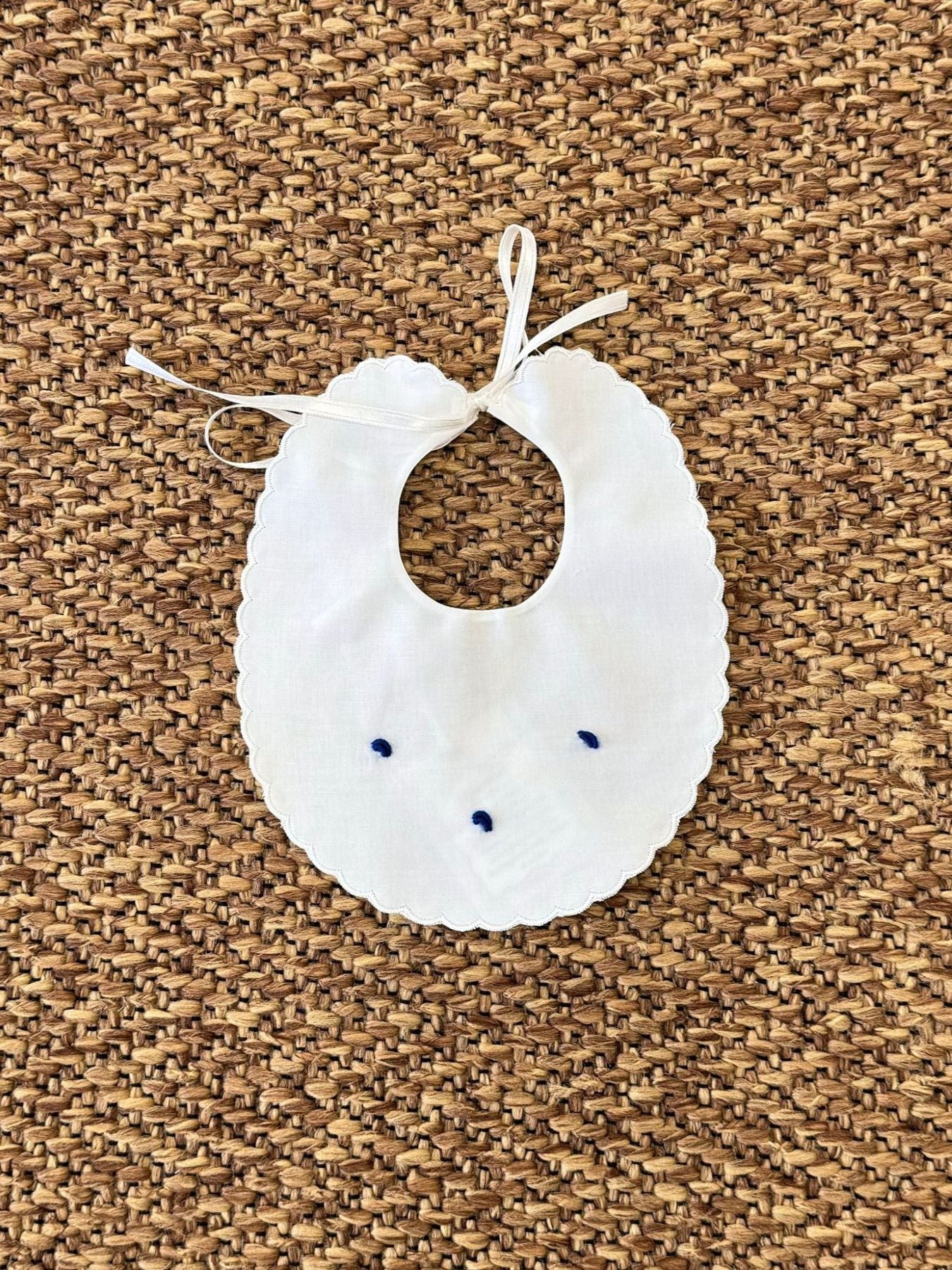 Bavetta Neonato BIANCO BENIAMINO/BV - NANU' BABY