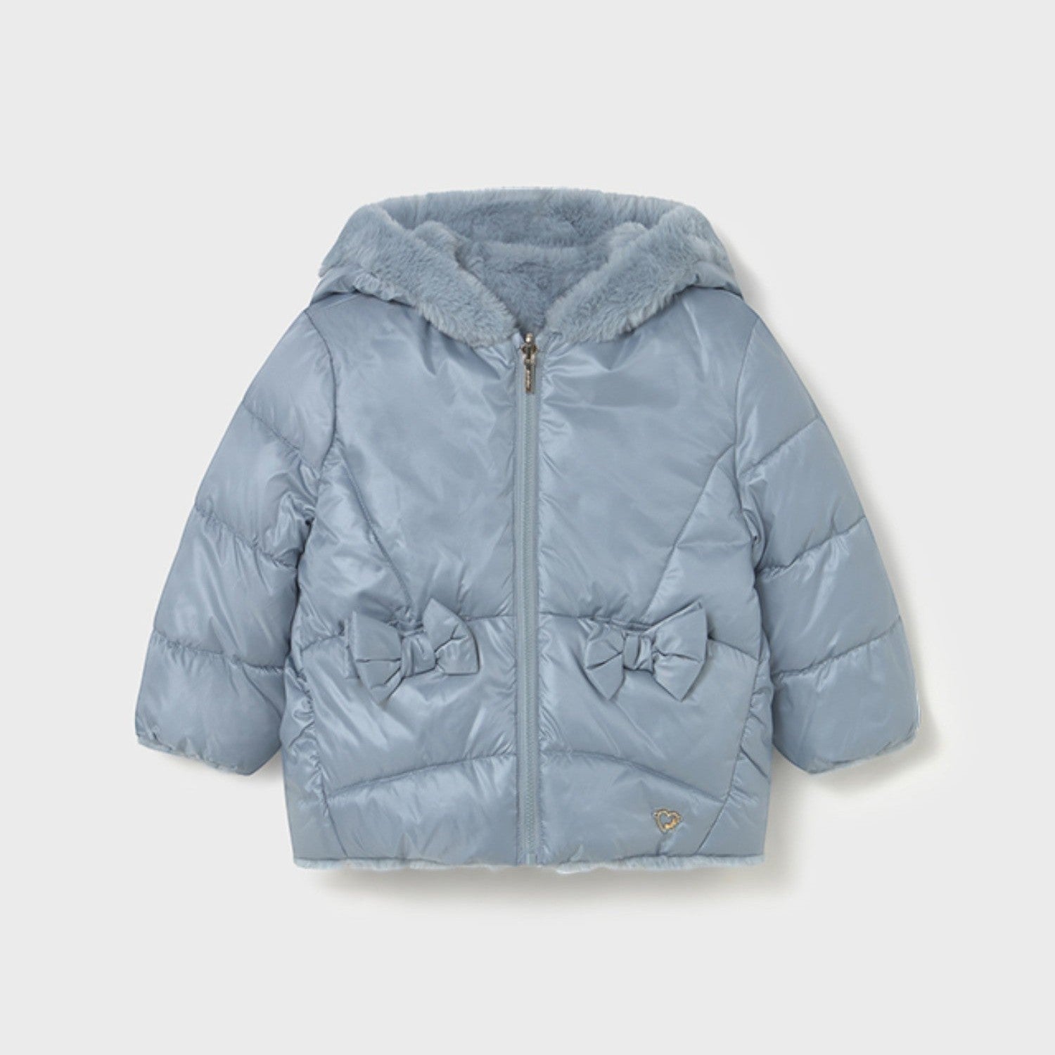 giubbotto reversibile pelo Bimba CIELO 2435/79 - NANU' BABY