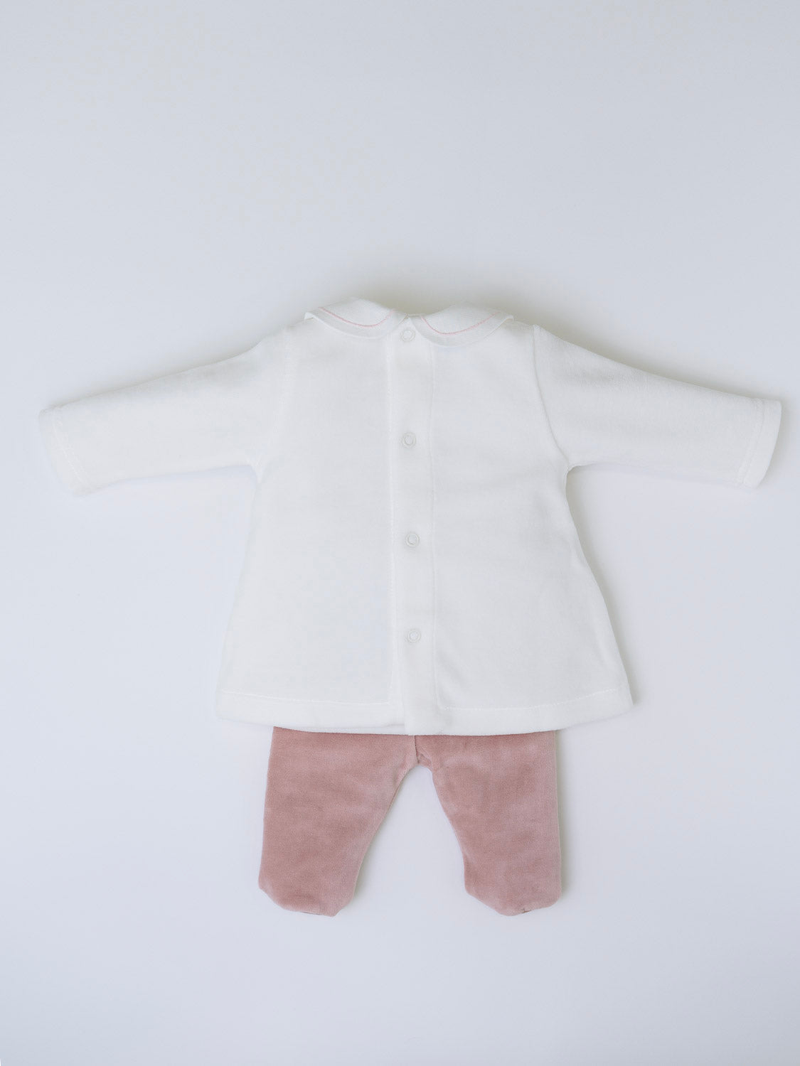 Completo nascita Neonata VANIGLIA IN2717 - NANU' BABY