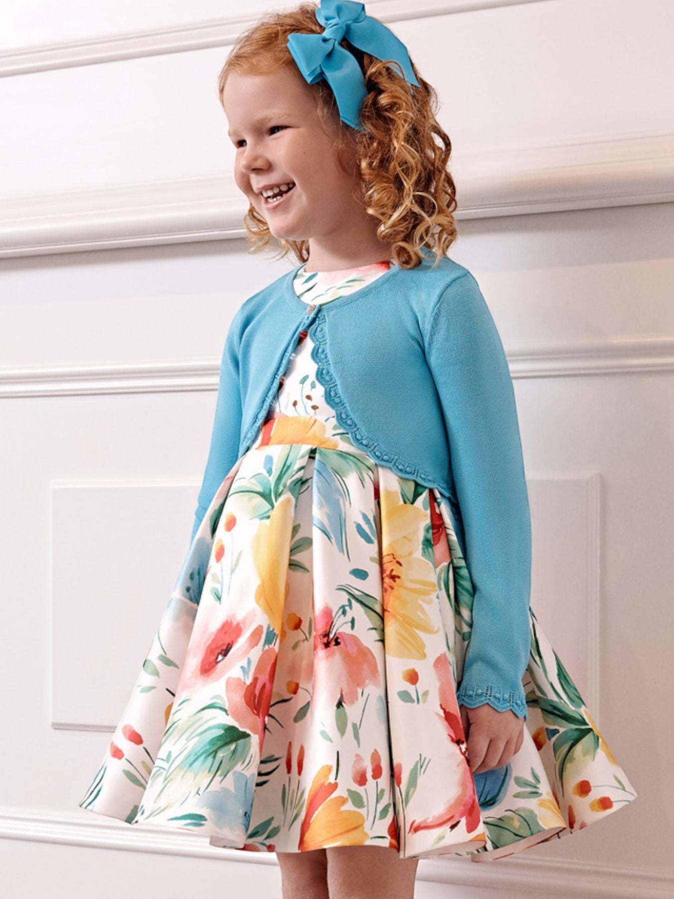 Bolero tricot Bimba TURCHESE 5366/T - NANU' BABY