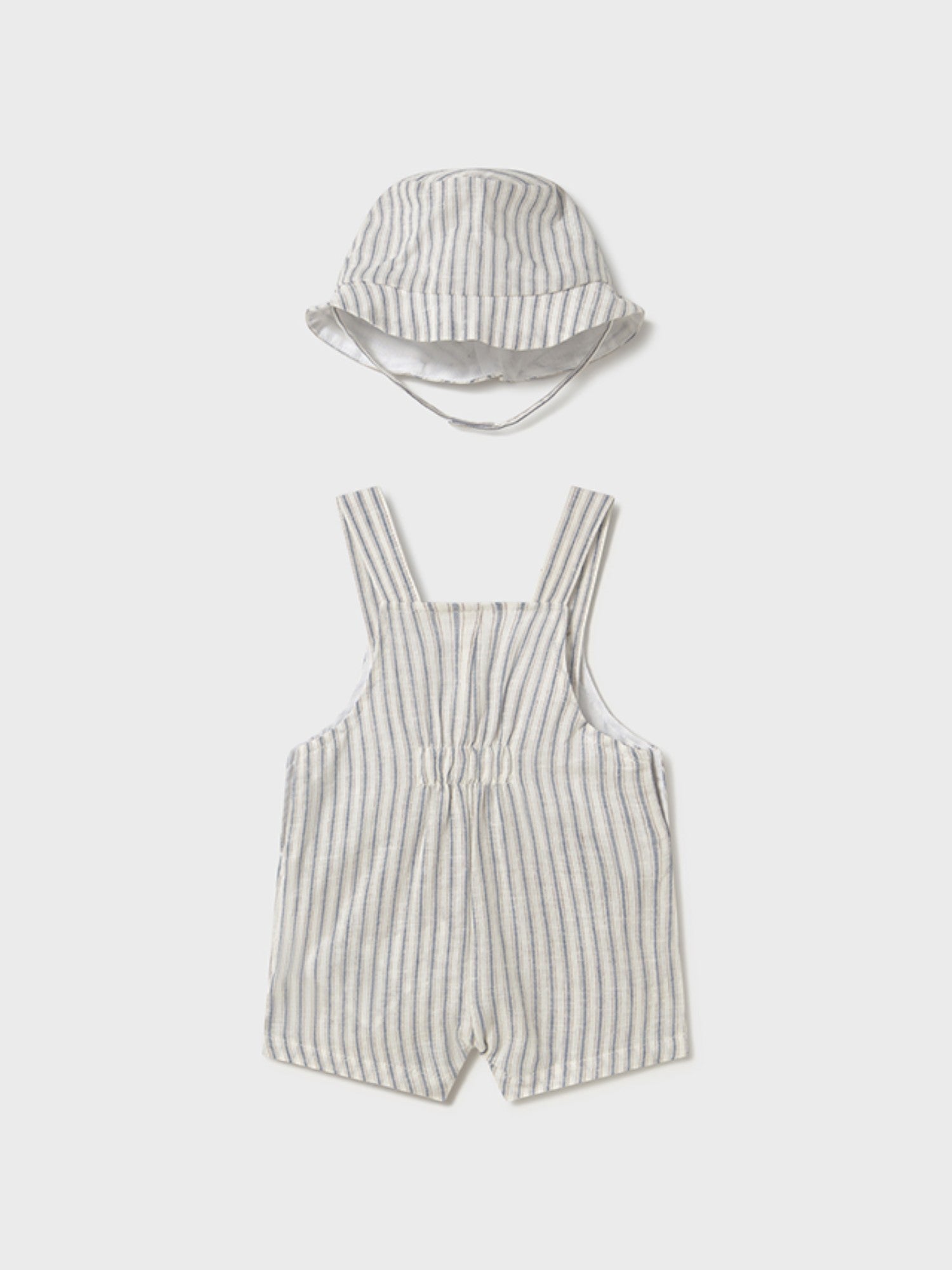 Salopette e cappello Bimbo NATURAL 1601 /N - NANU' BABY