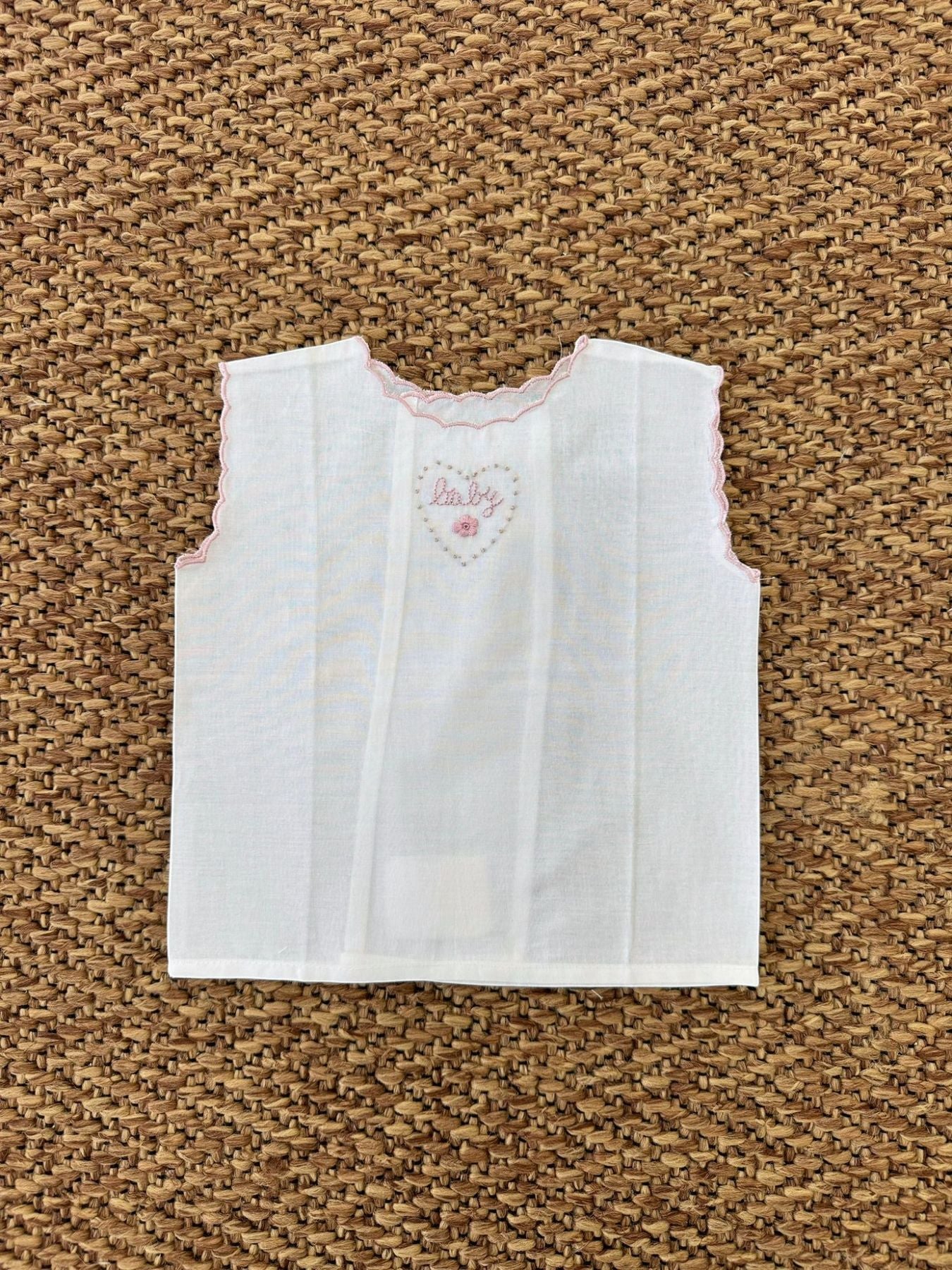 CAMICINA BATISTA Neonata Rosa CABABYR - NANU' BABY