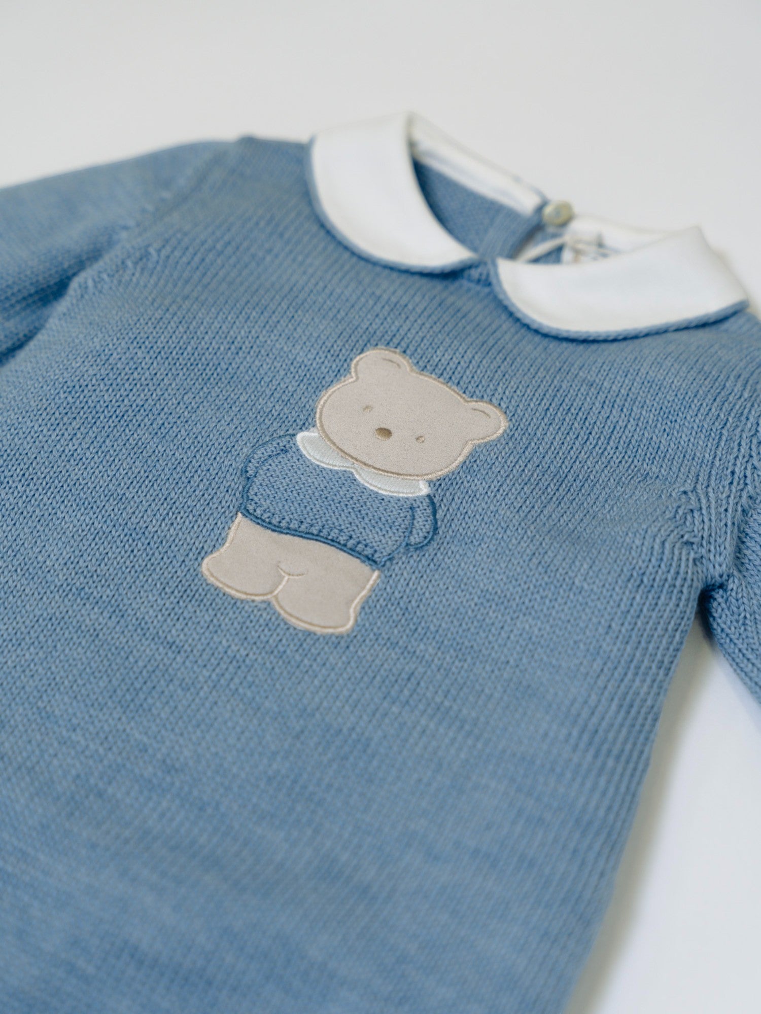 Tutina Orsetto Neonato AZZURRO ORSO 318 - NANU' BABY