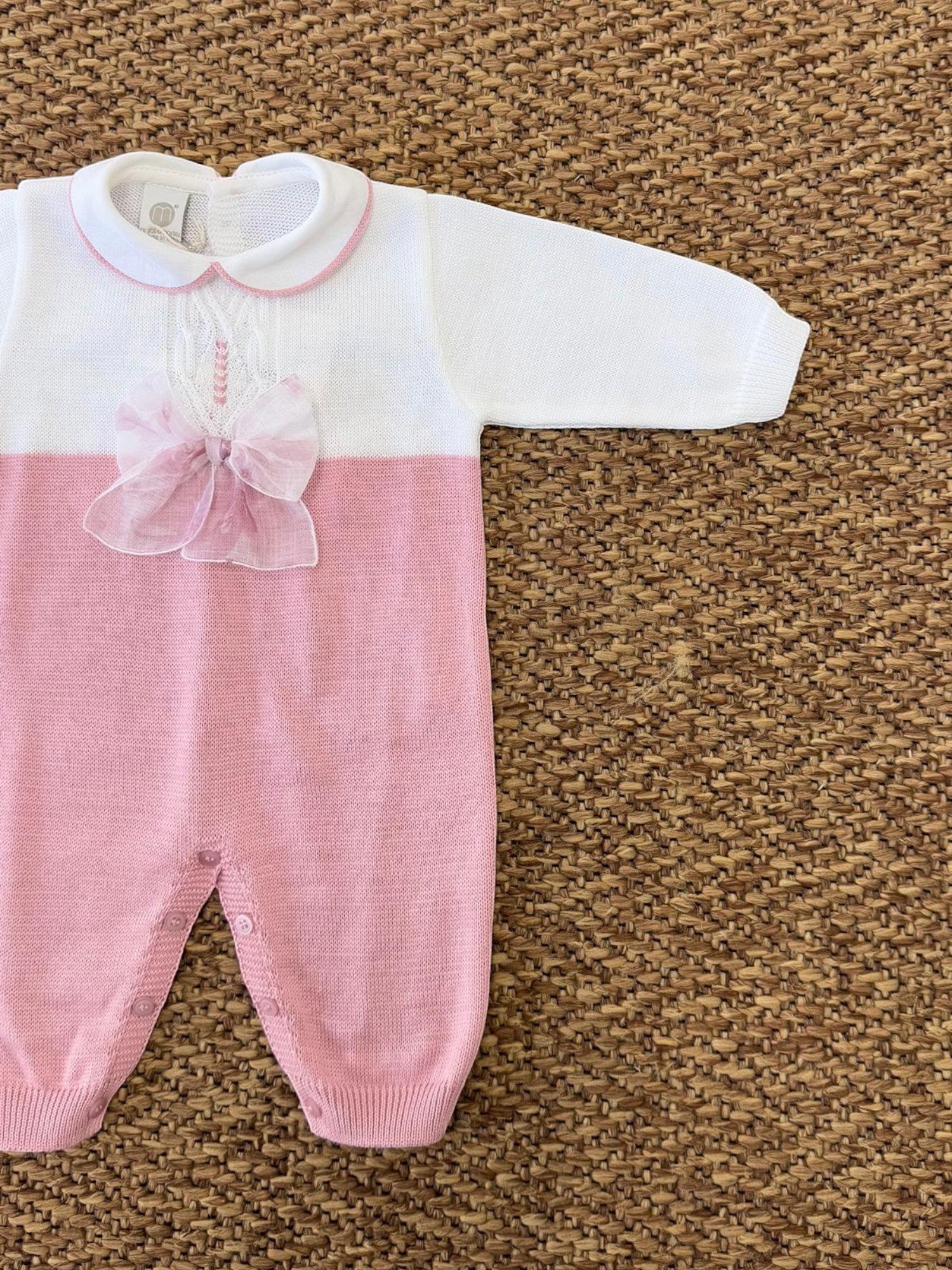 Tutina Neonata ROSA EB2323L - NANU' BABY