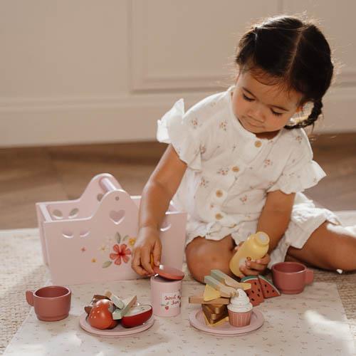 Set da gioco per picnic in legno MULTICOLORE LD8025 - NANU' BABY