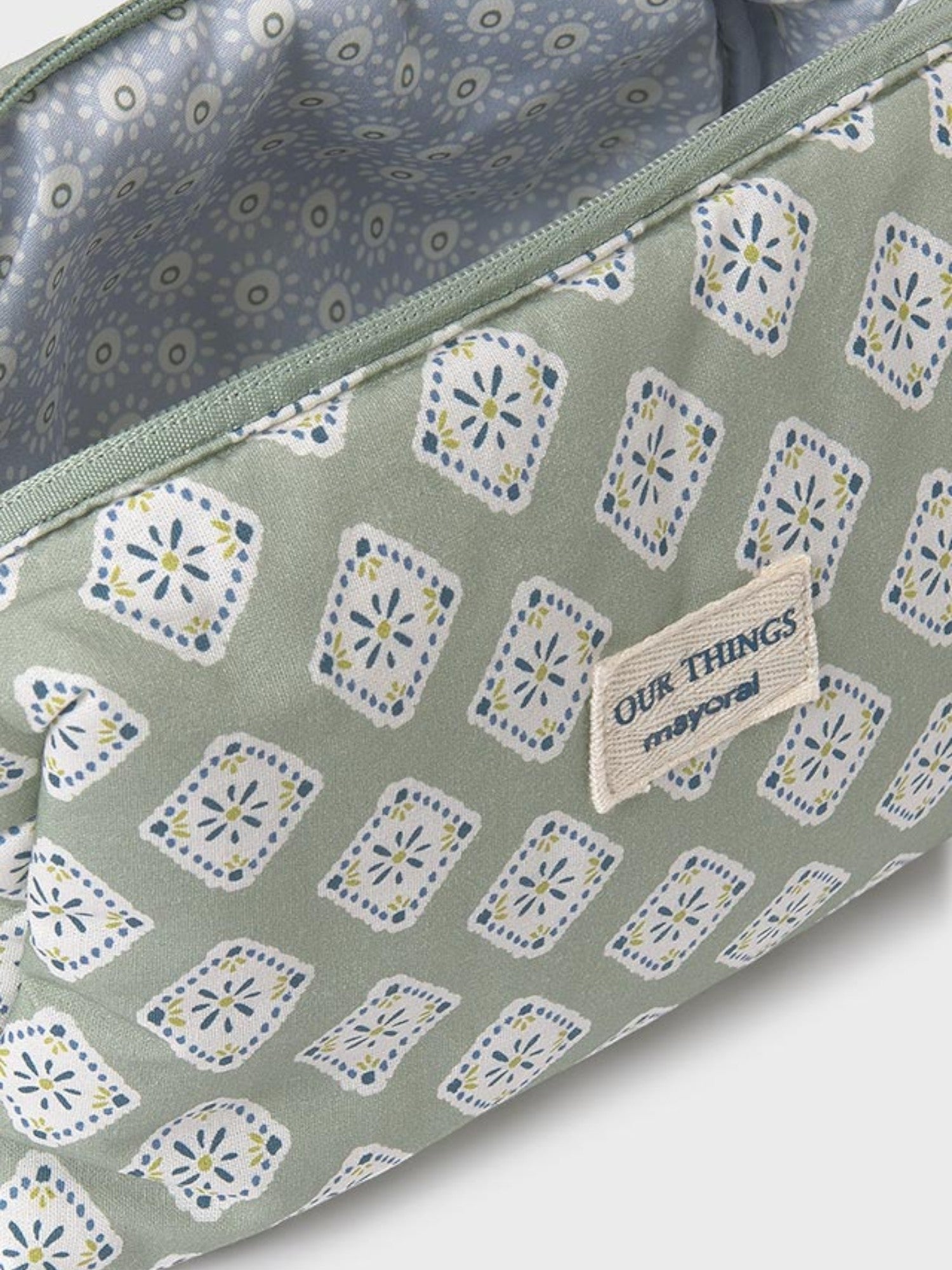 Necessaire tessuto waterproof VERDE 19902 /V - NANU' BABY