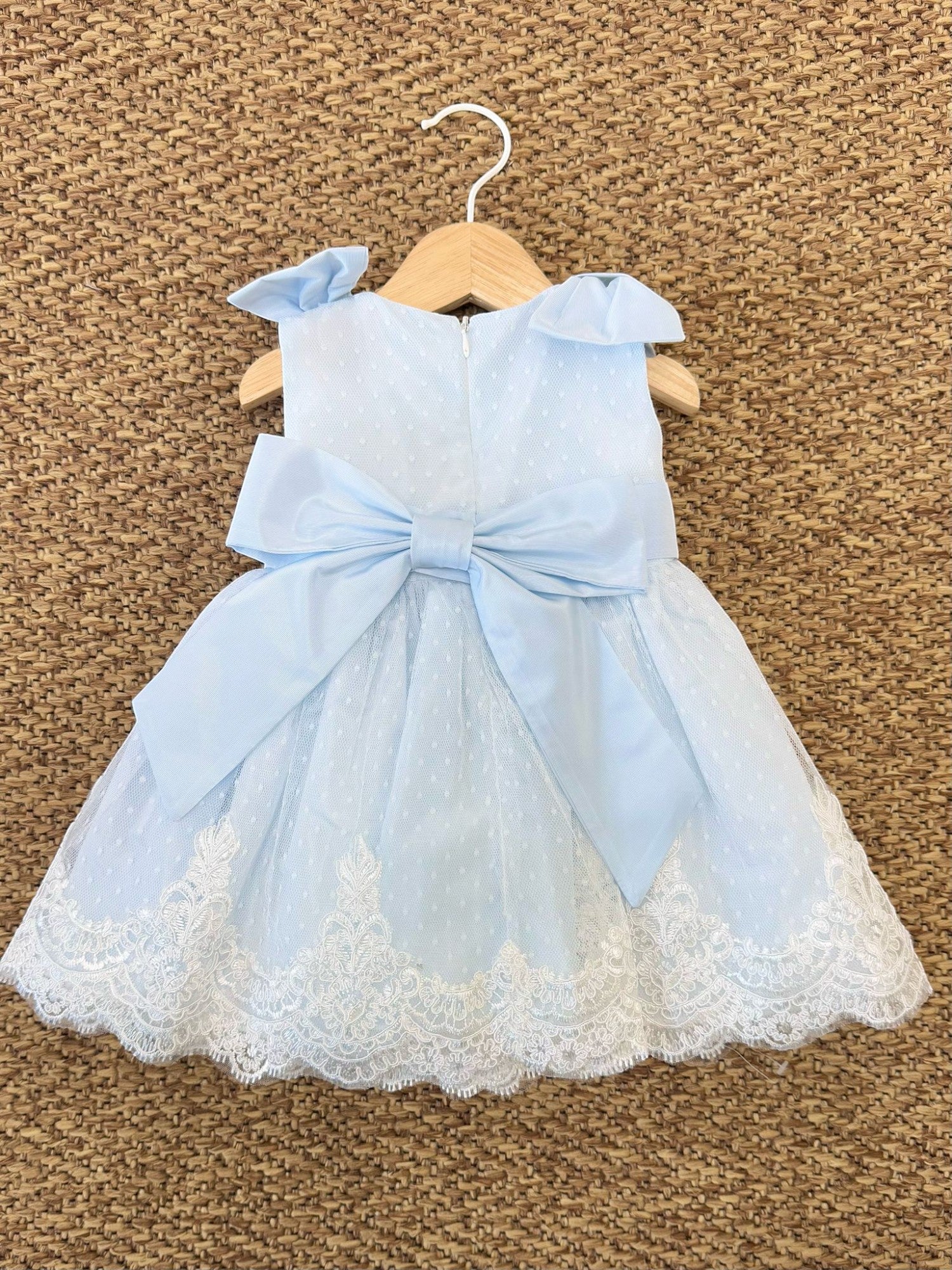 Abito Cerimonia dritto Bimba CIELO GG25D03I/C - NANU' BABY