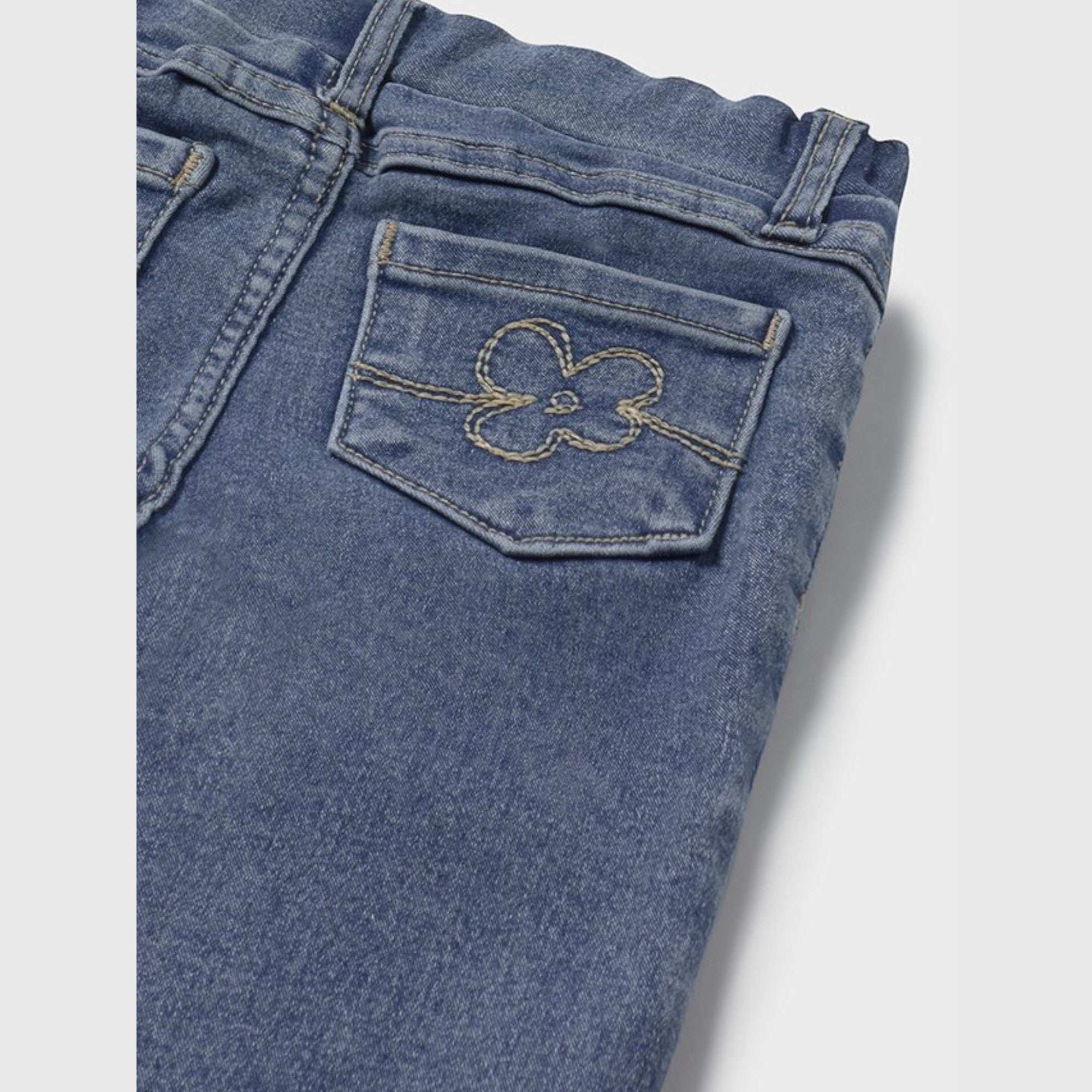Pantalone chiuso texano basic Bimba Blu 576/95 - NANU' BABY