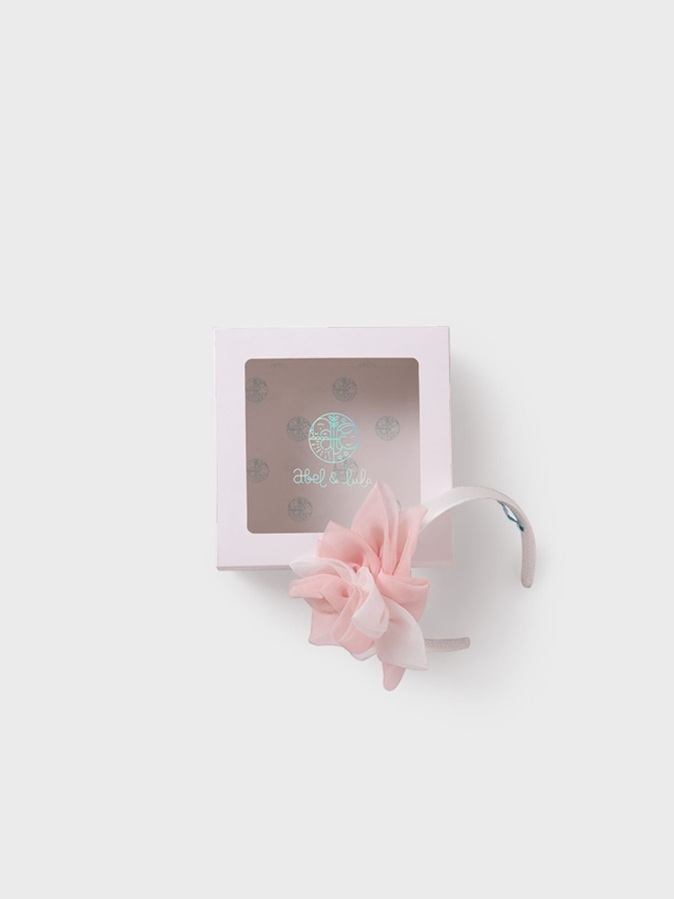 Cerchietto fiore organza PANNA 5413 - NANU' BABY