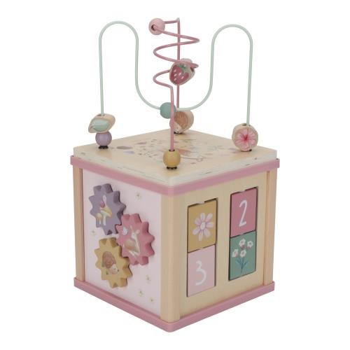 Cubo attività in legno- Giardino delle Fate MULTICOLORE LD7331 - NANU' BABY
