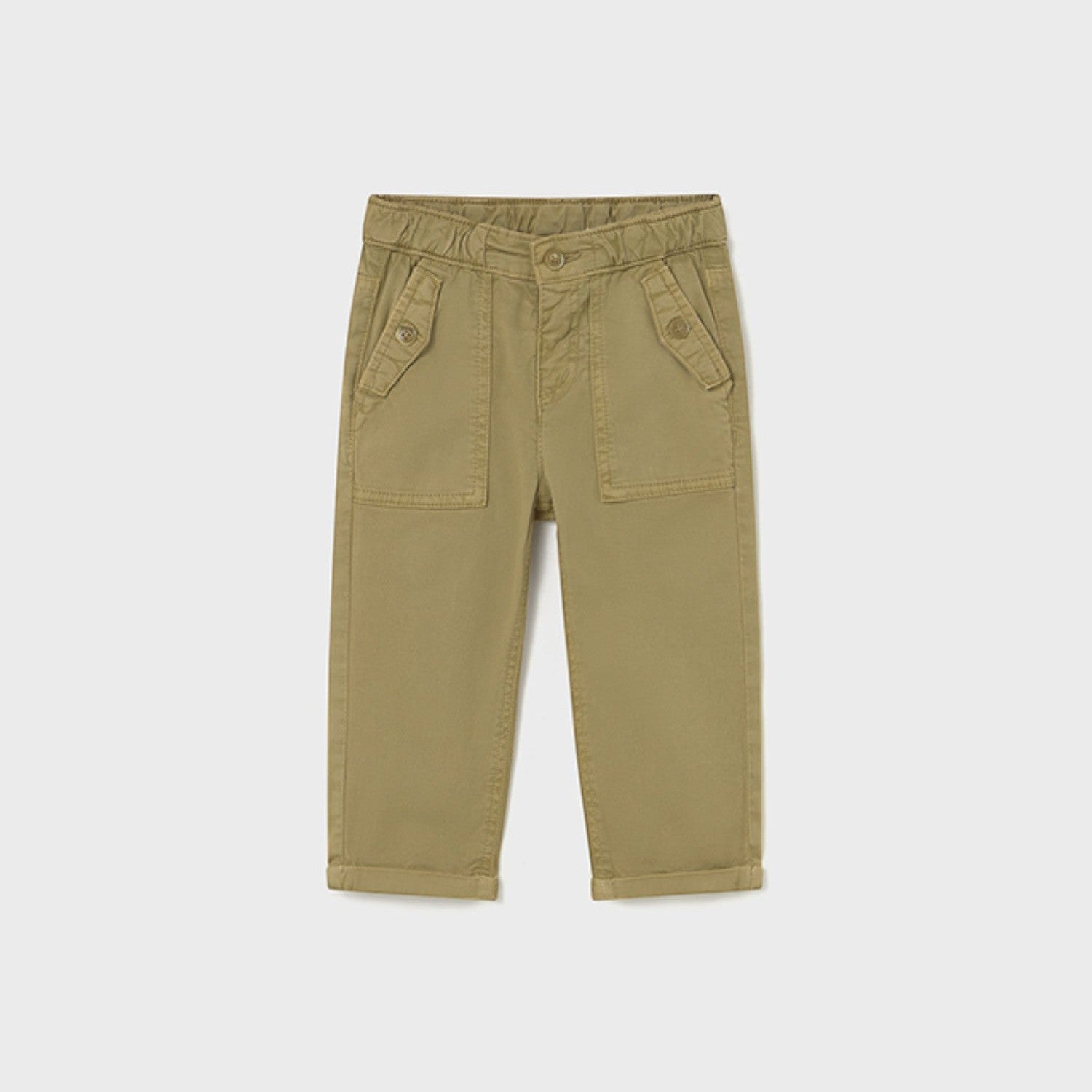 Pantalone twill tasche Bimbo Marrone 2501/25 - NANU' BABY