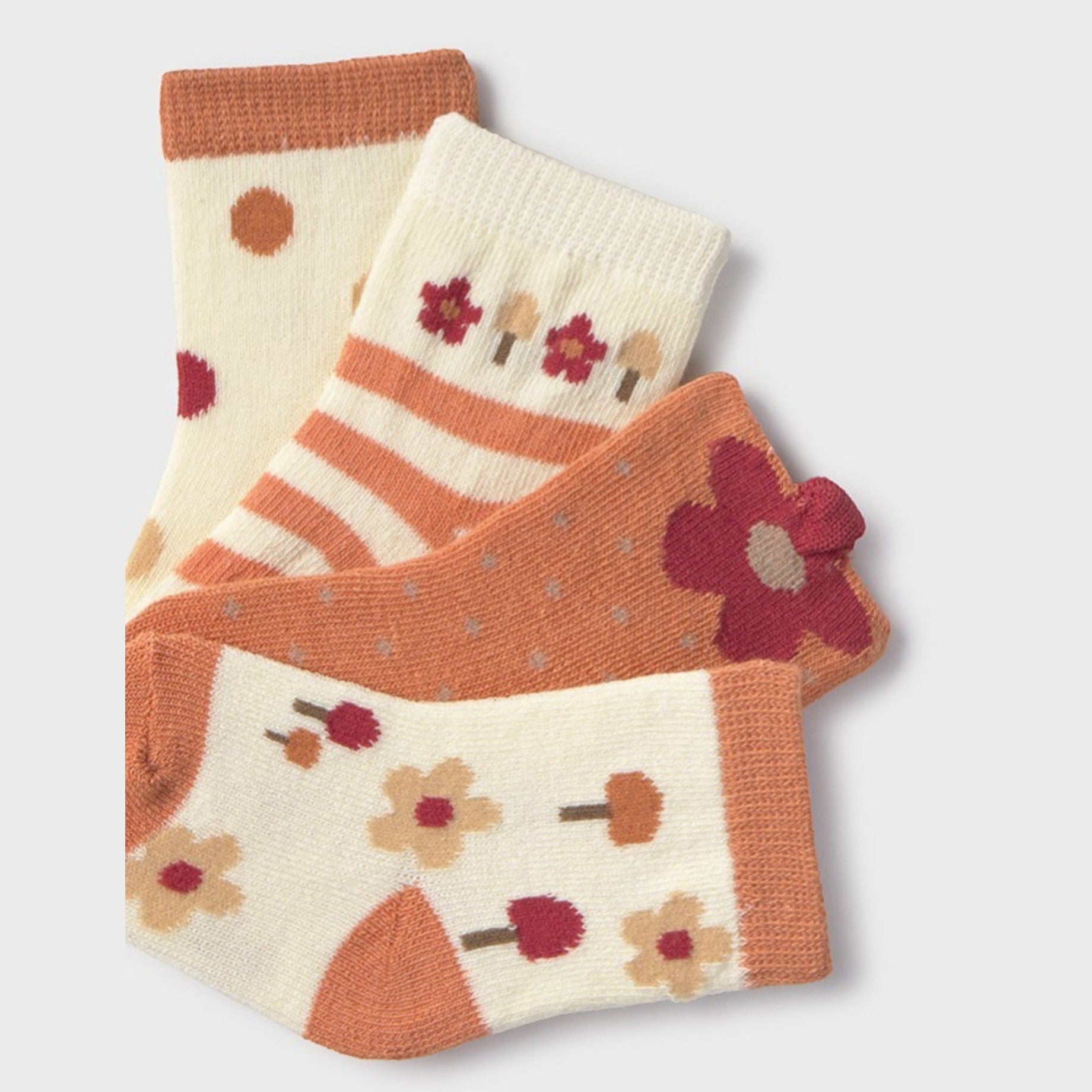 Calze Neonata ARANCIO 9921/65 - NANU' BABY